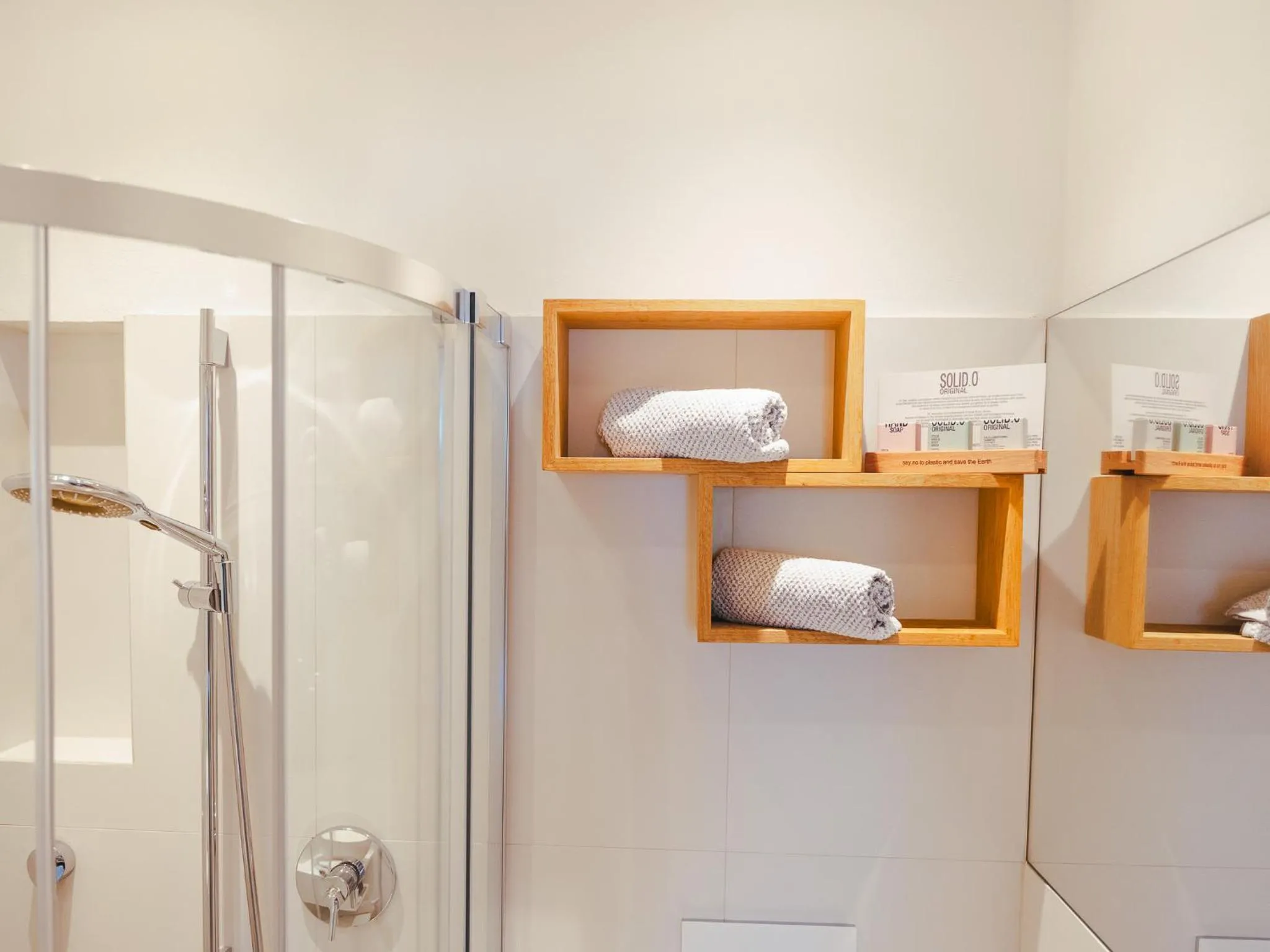 Shower in Hotel Villa Freiheim