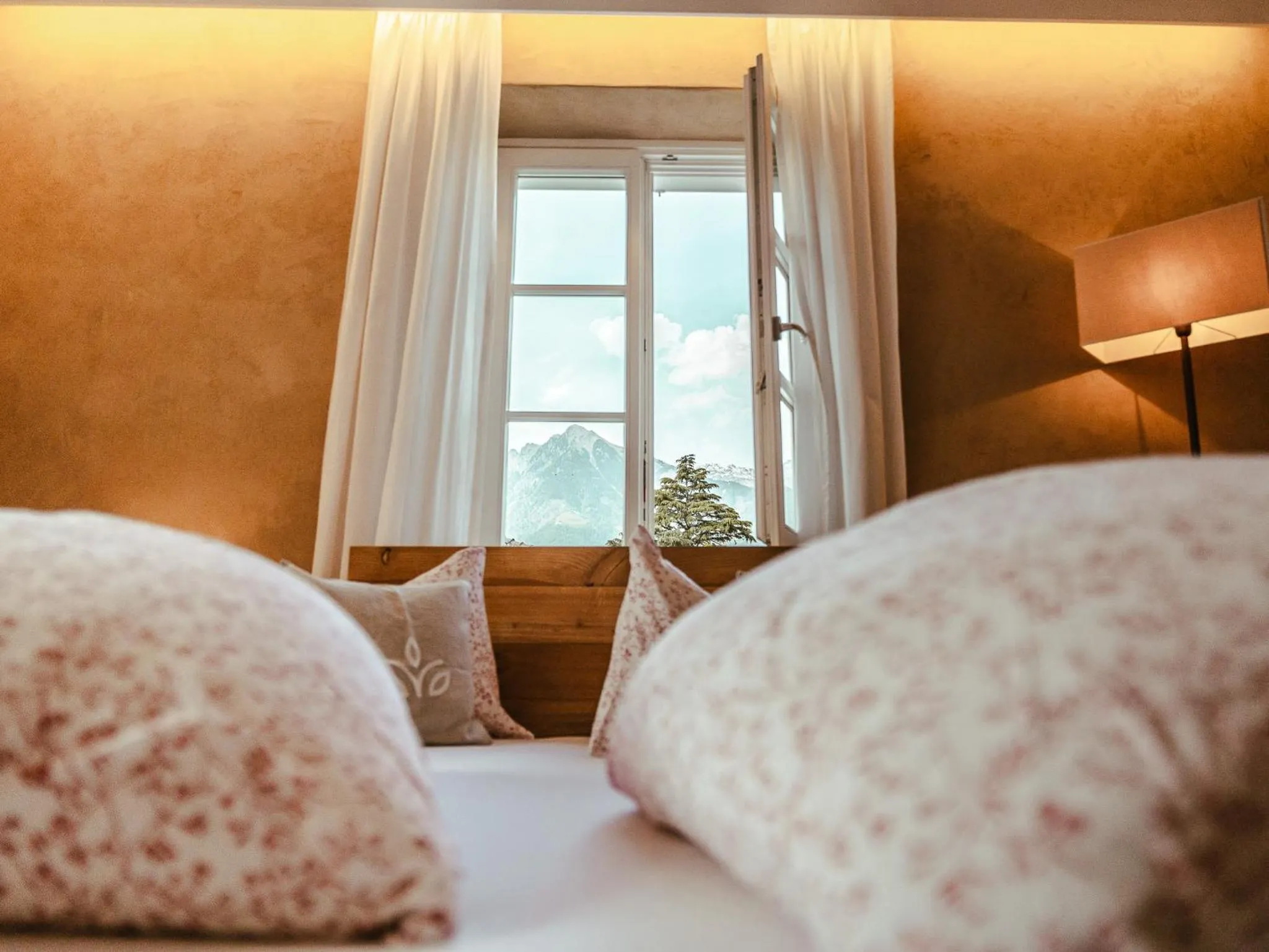 Bed in Hotel Villa Freiheim