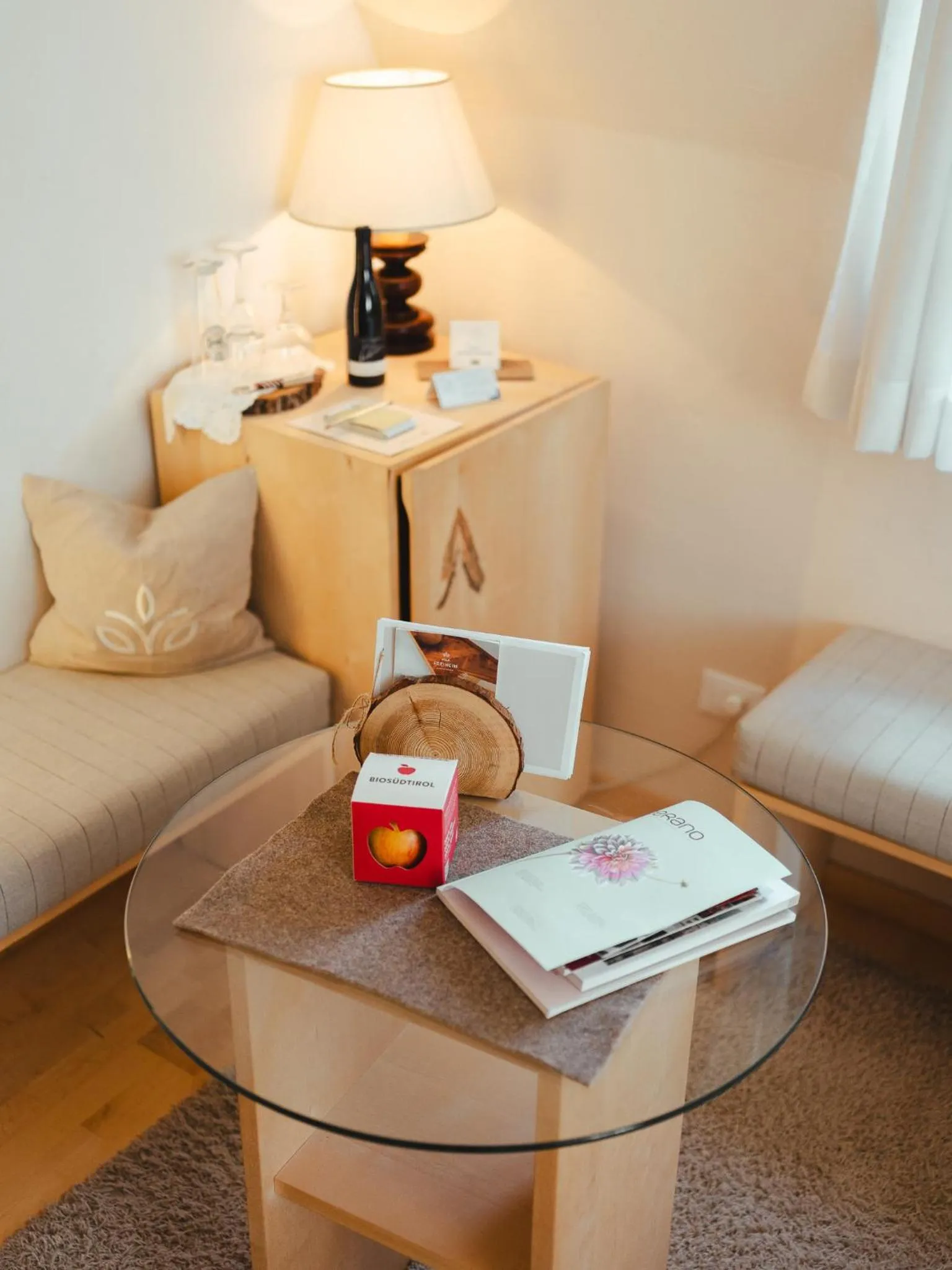 Seating area in Hotel Villa Freiheim