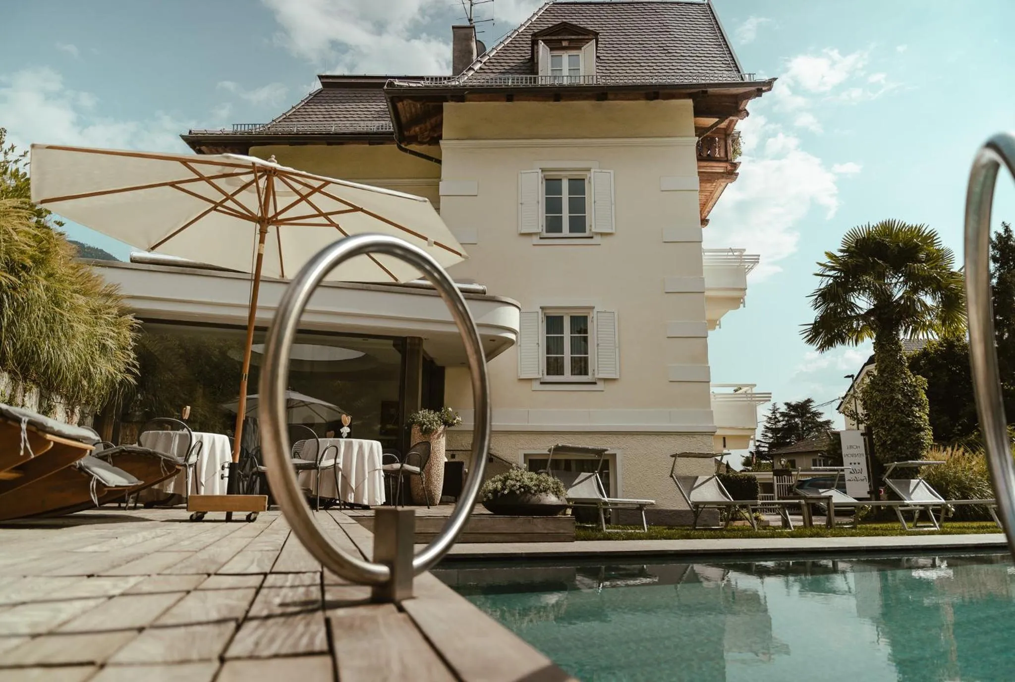 Garden in Hotel Villa Freiheim