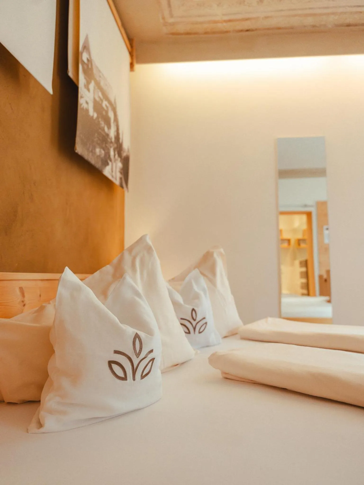 Bed in Hotel Villa Freiheim