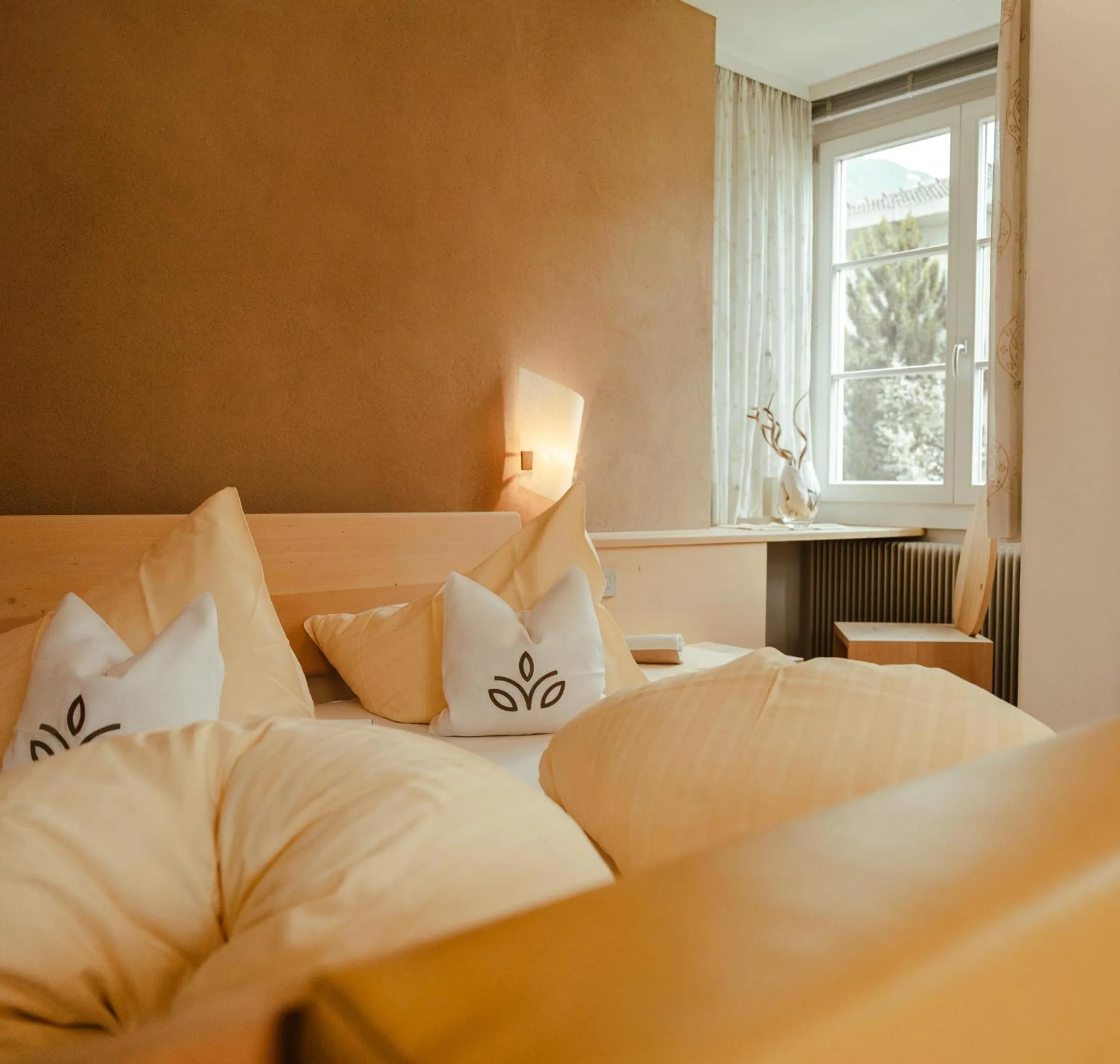 Bed in Hotel Villa Freiheim