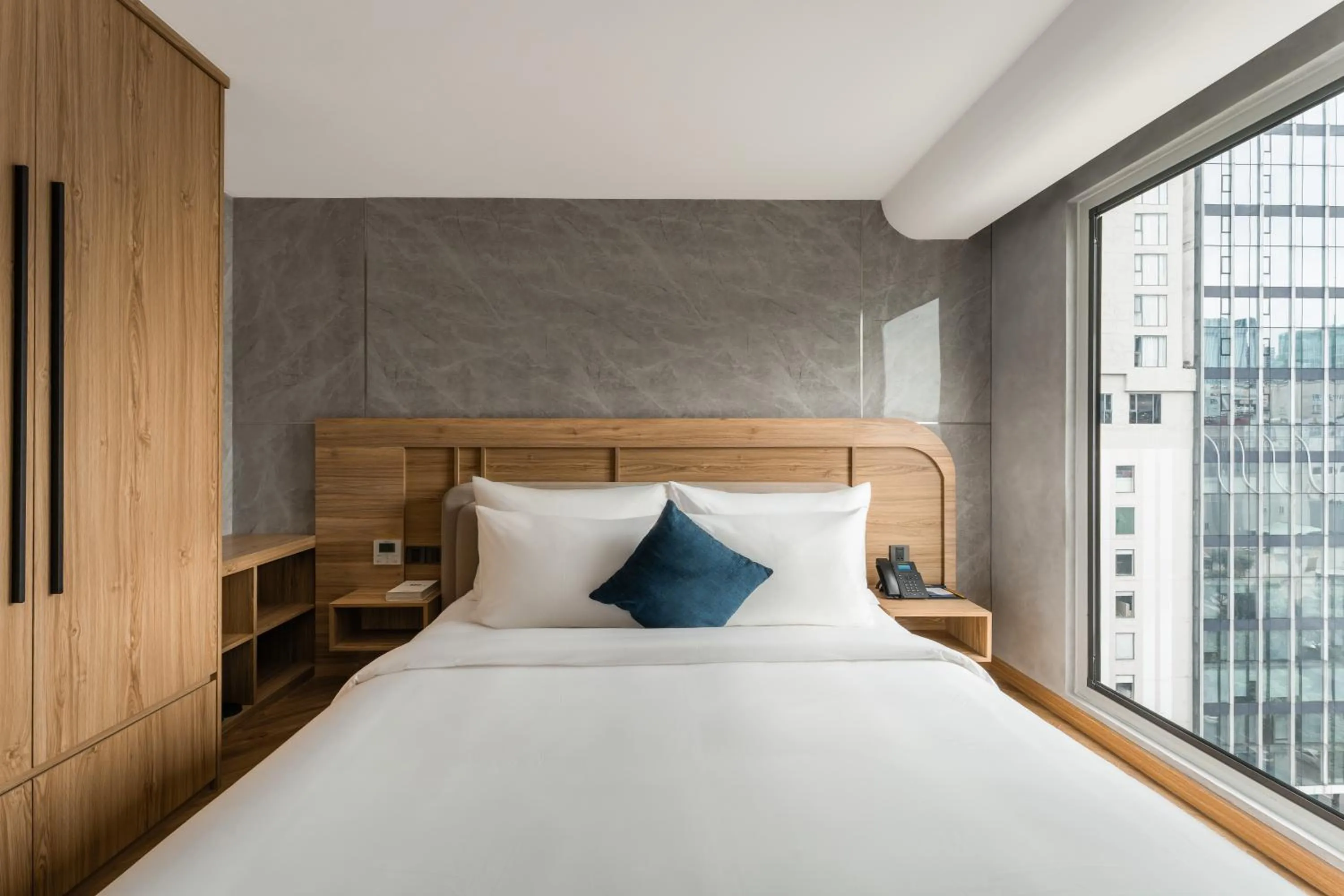 Bed in Kin Hotel Thai Van Lung