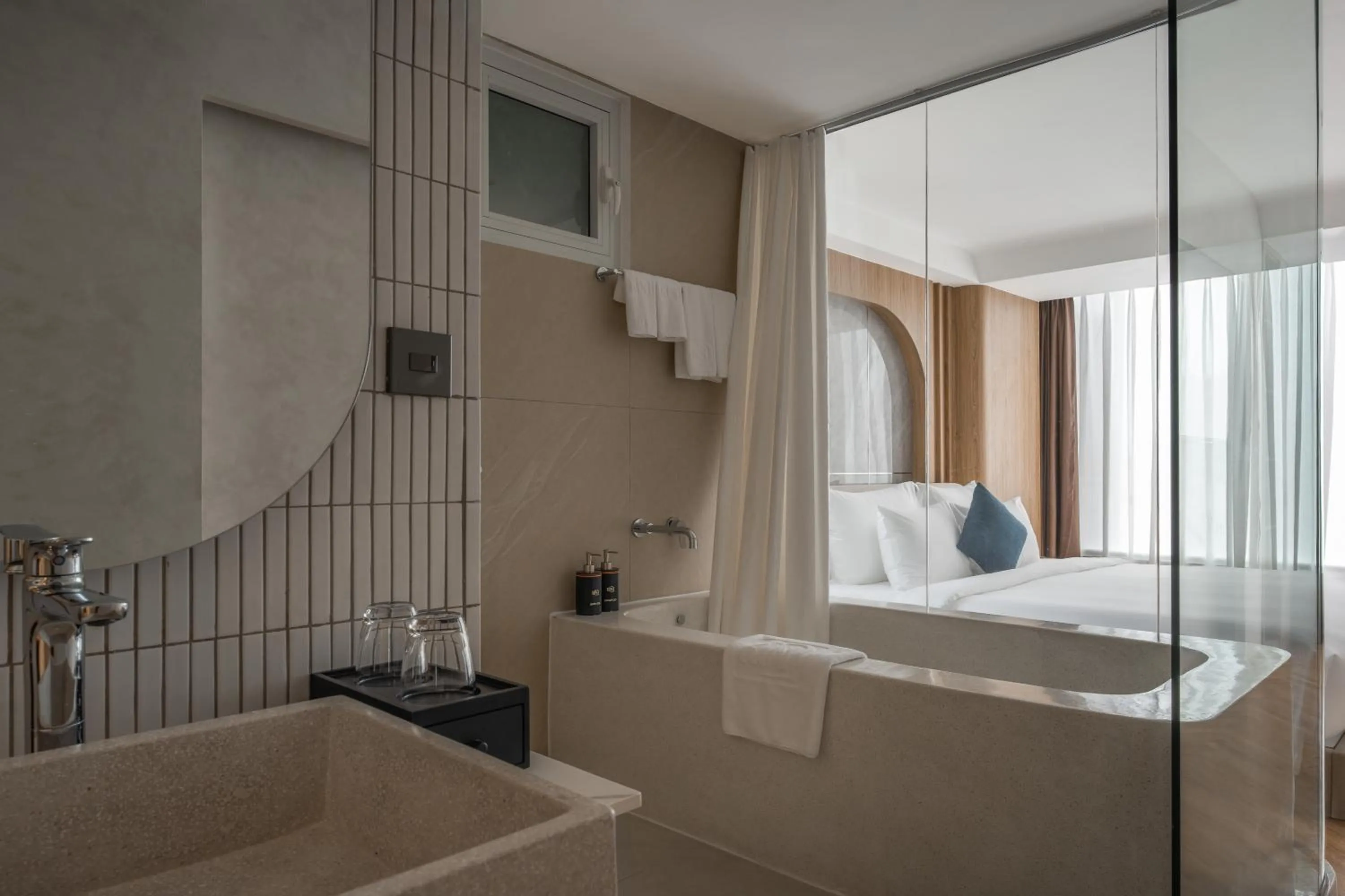 Bathroom in Kin Hotel Thai Van Lung
