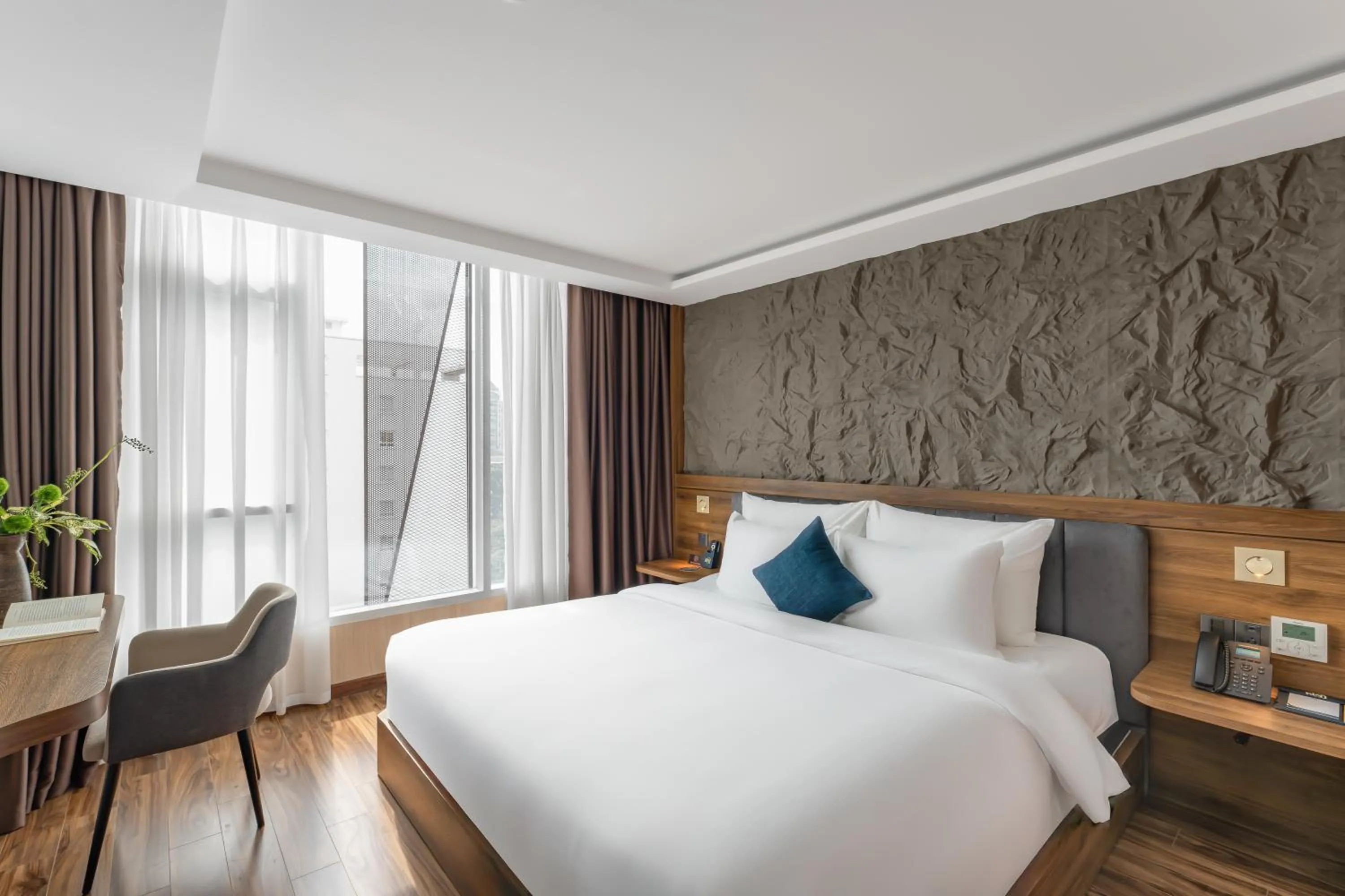 Bed in Kin Hotel Thai Van Lung