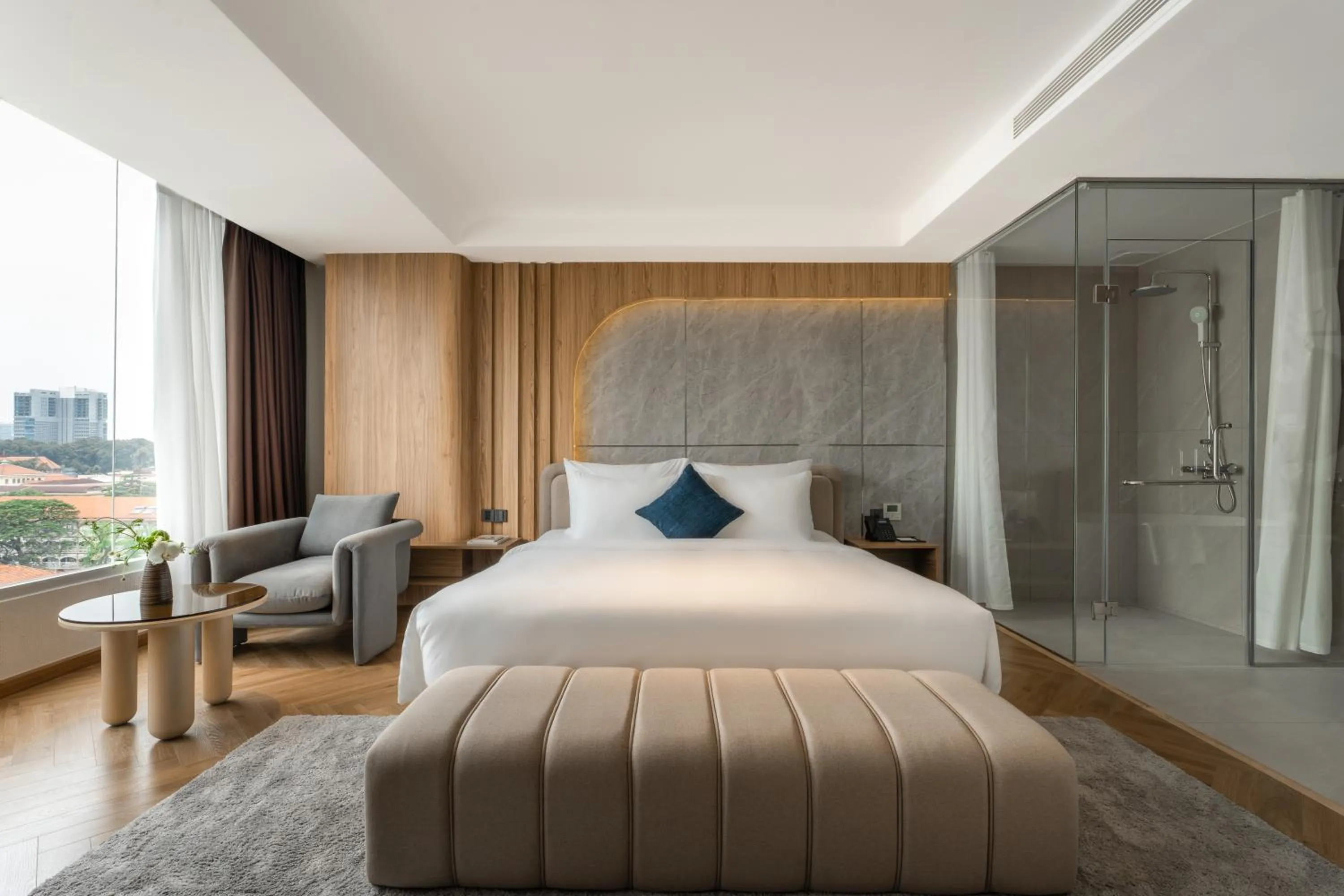 Bed in Kin Hotel Thai Van Lung