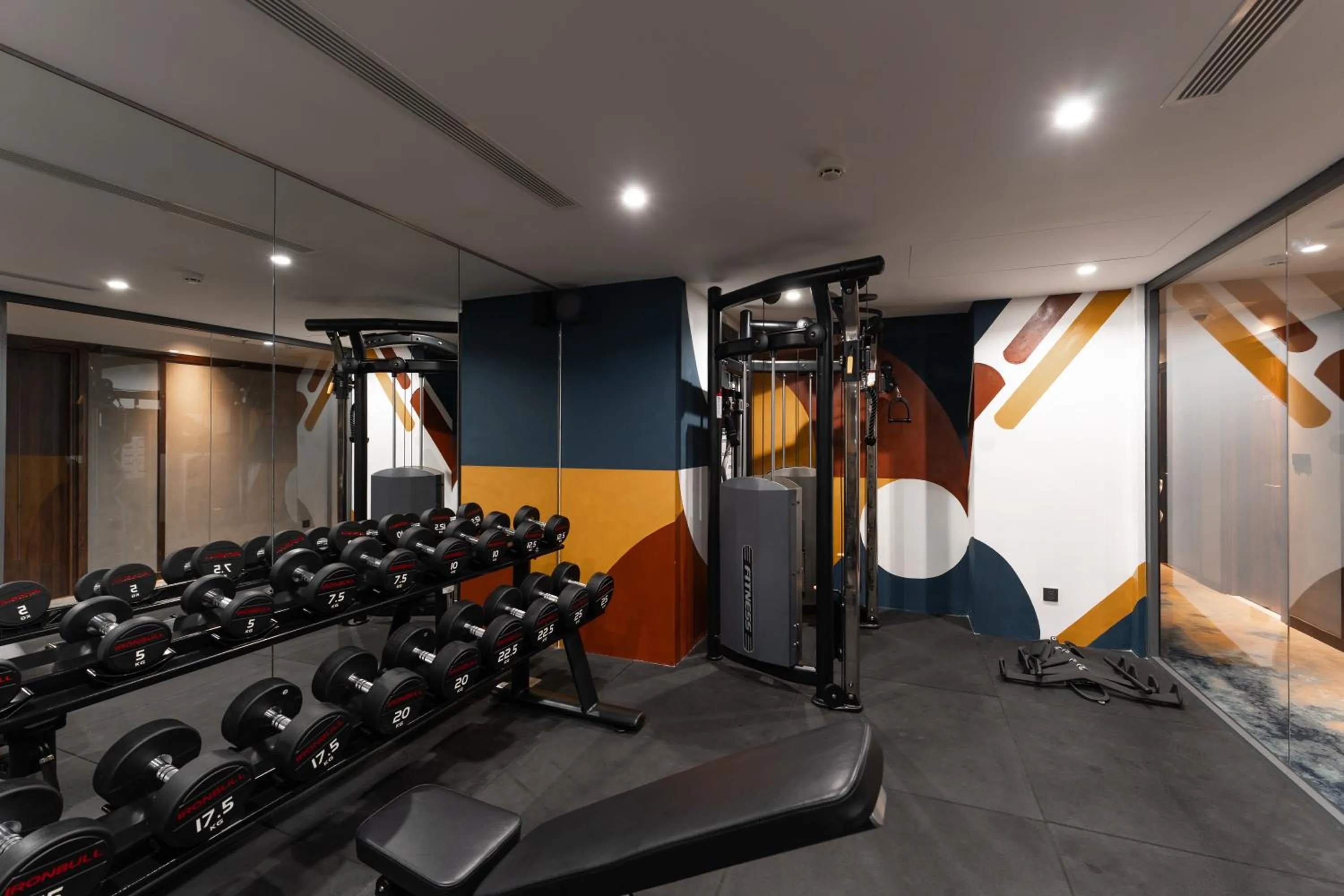 Fitness centre/facilities in Kin Hotel Thai Van Lung