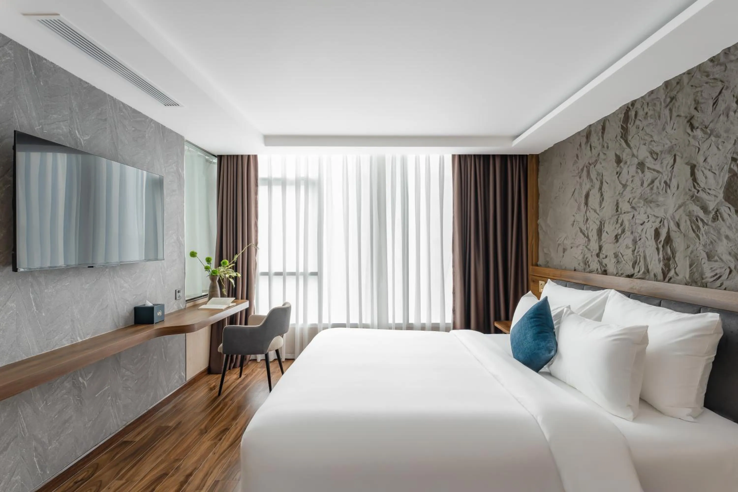 Bed in Kin Hotel Thai Van Lung