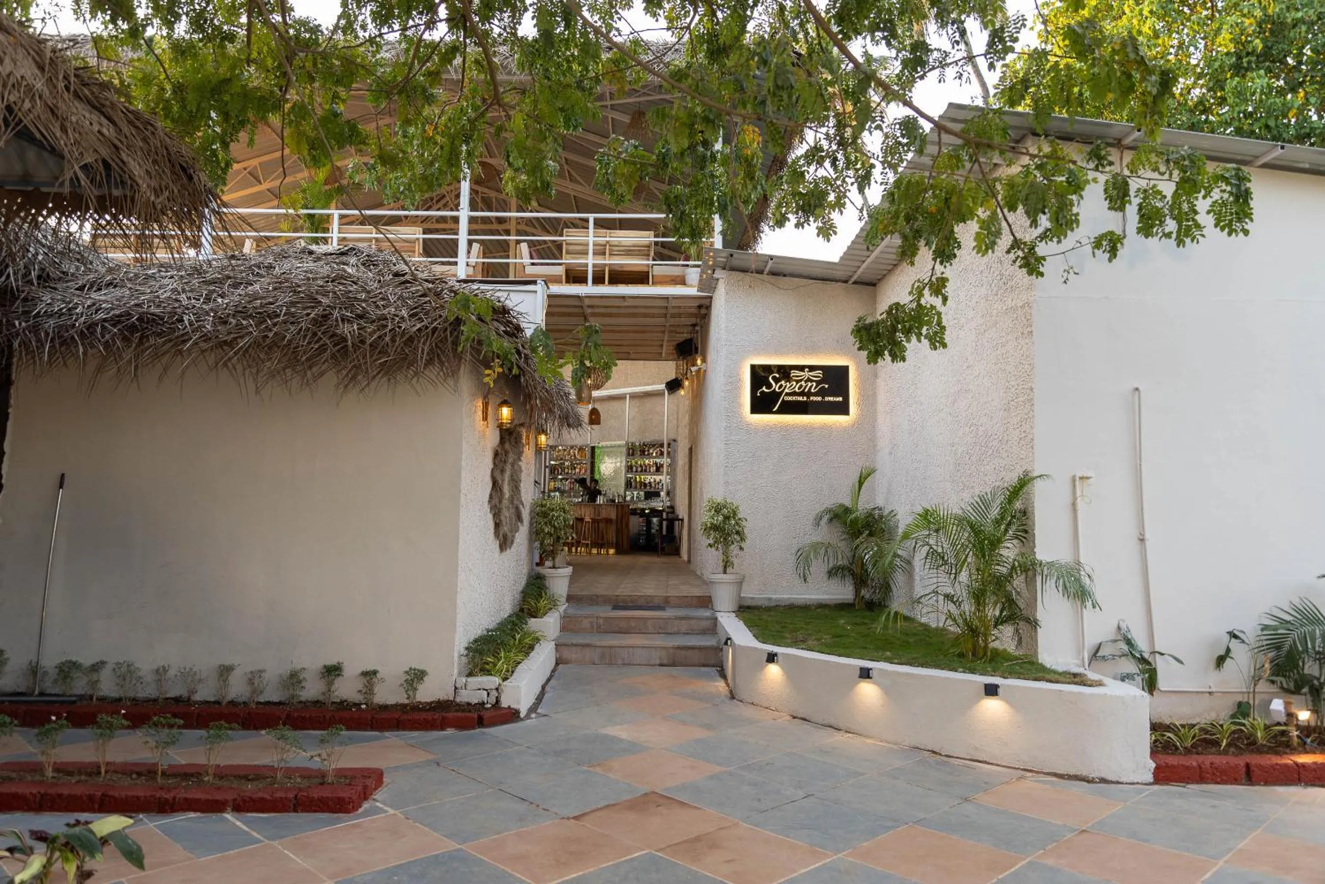 Property building in Destiny Goa Beach Resort