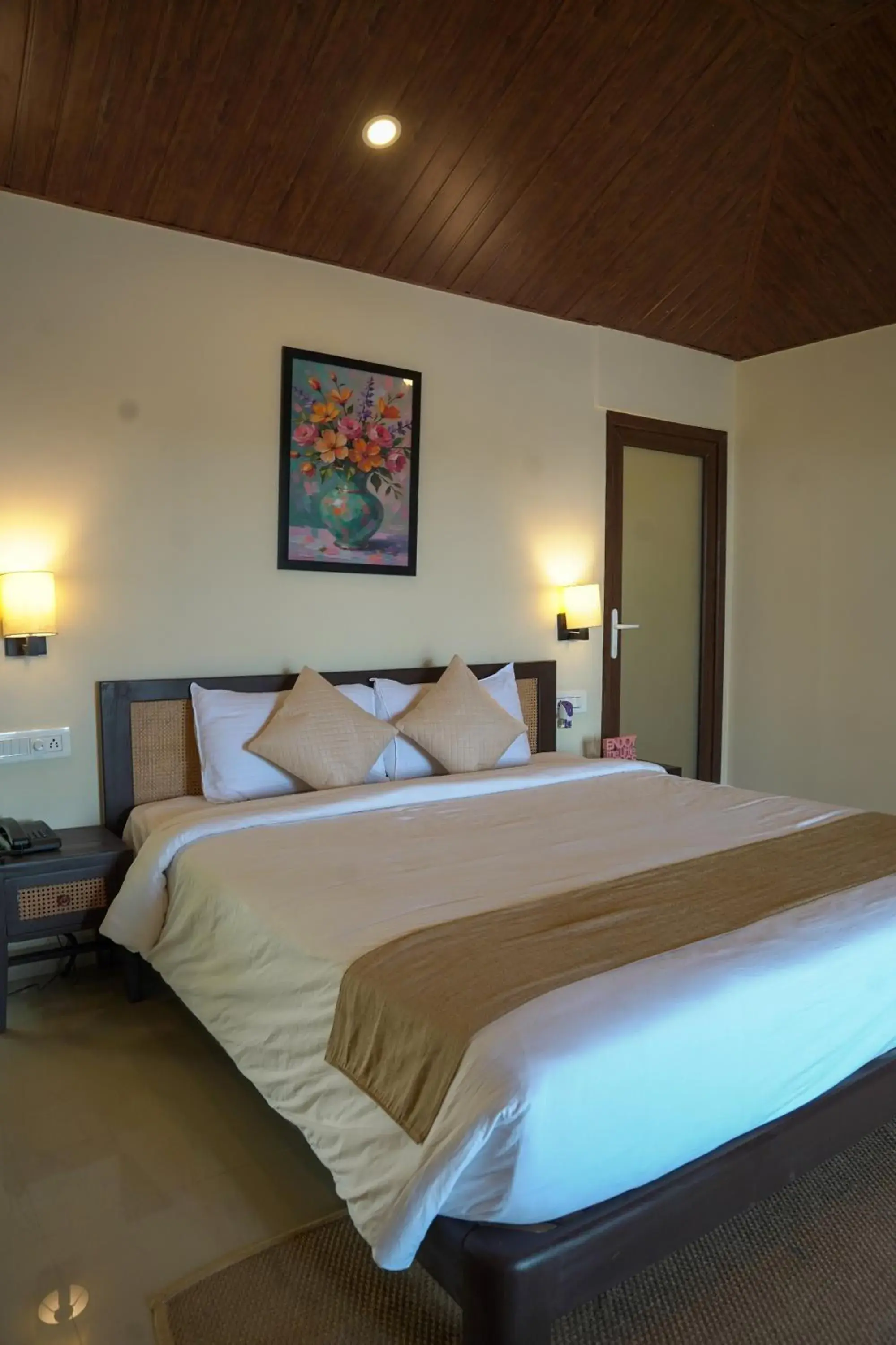 Bed in Destiny Goa Beach Resort Bed in Destiny Goa Beach Resort