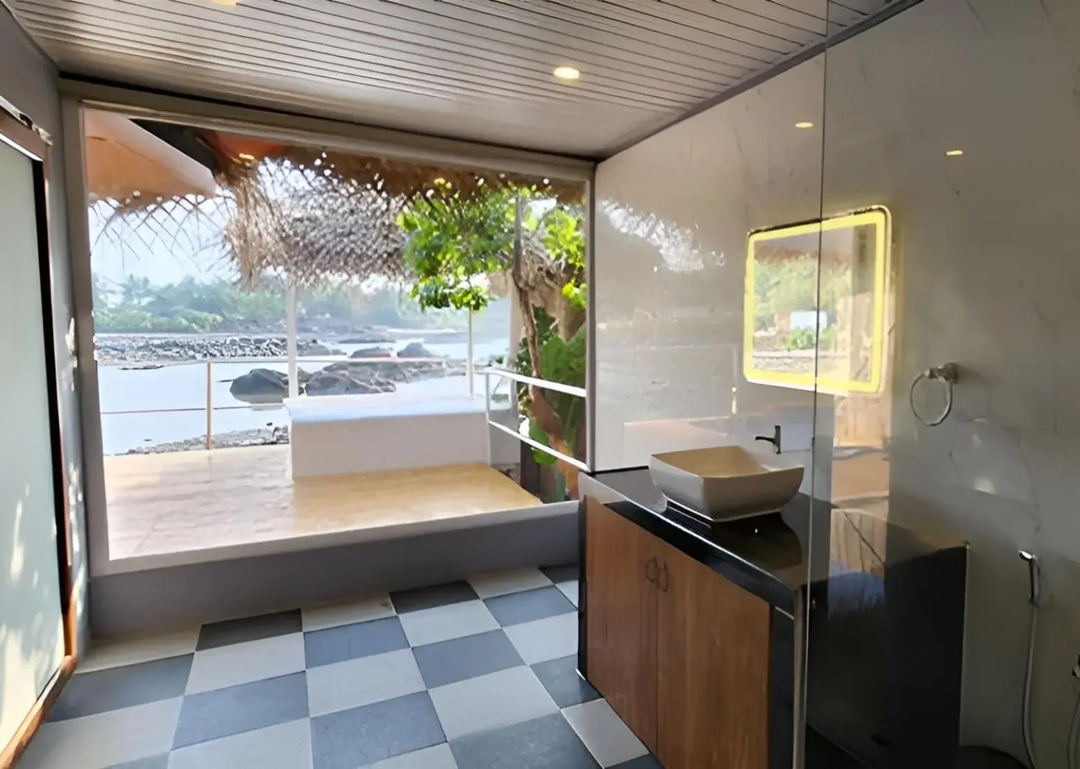 Bathroom in Destiny Goa Beach Resort Bathroom in Destiny Goa Beach Resort