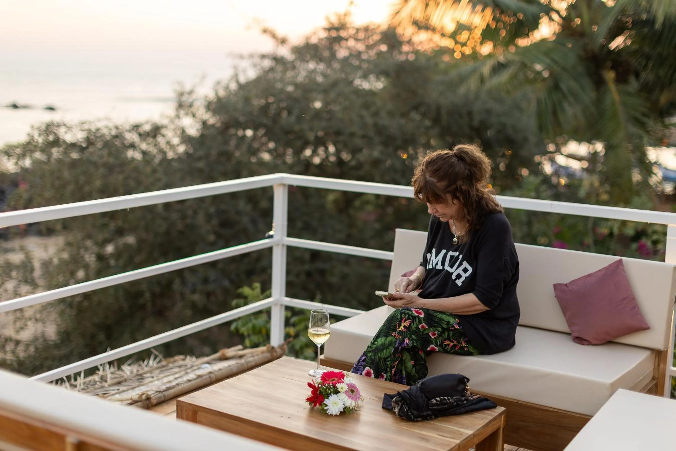 Patio in Destiny Goa Beach Resort