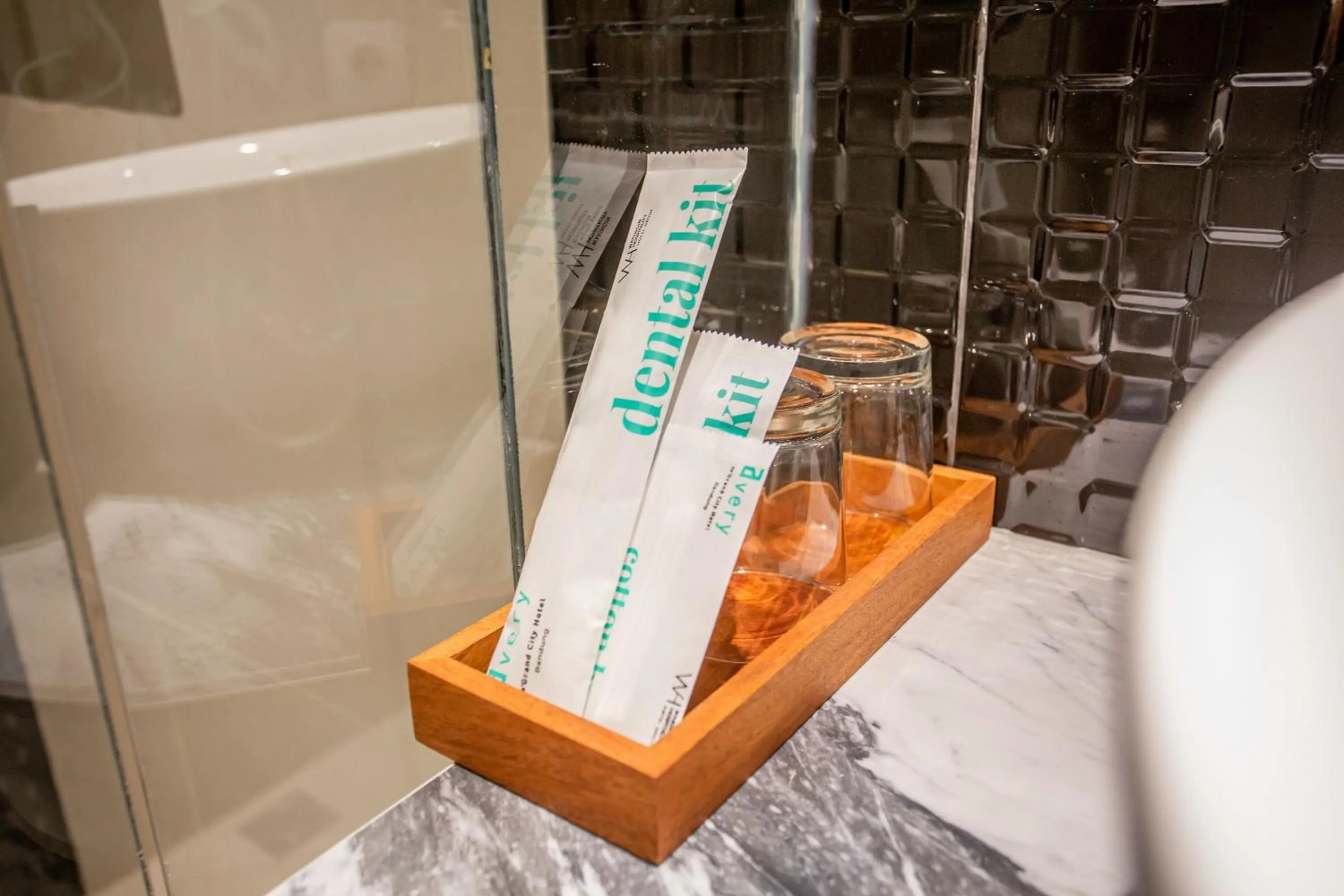 Bathroom in Avery De Grand City Hotel Bandung