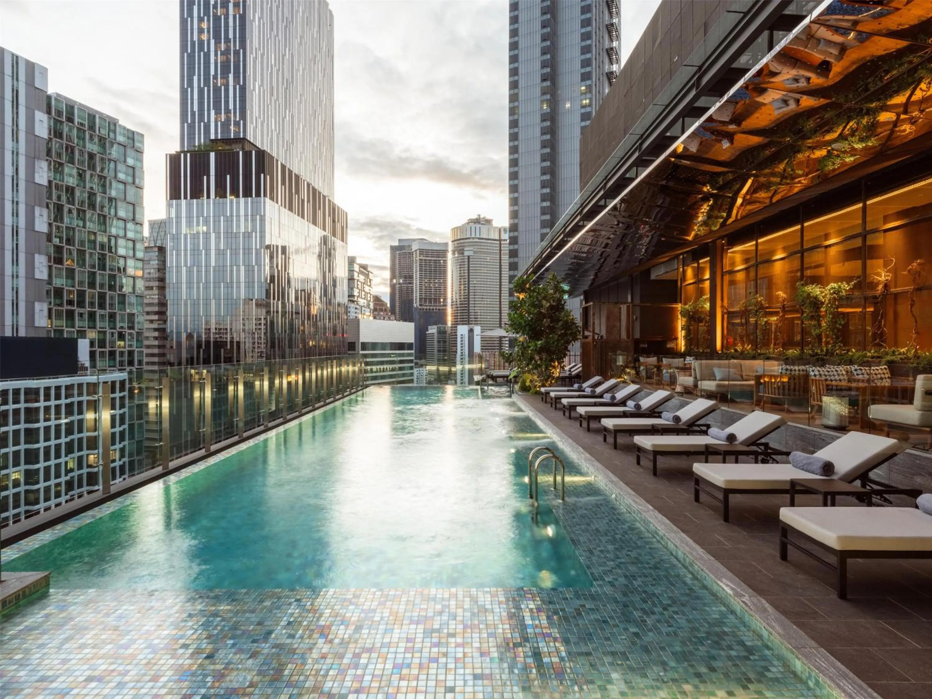 Swimming pool in Hyatt Centric City Centre Kuala Lumpur