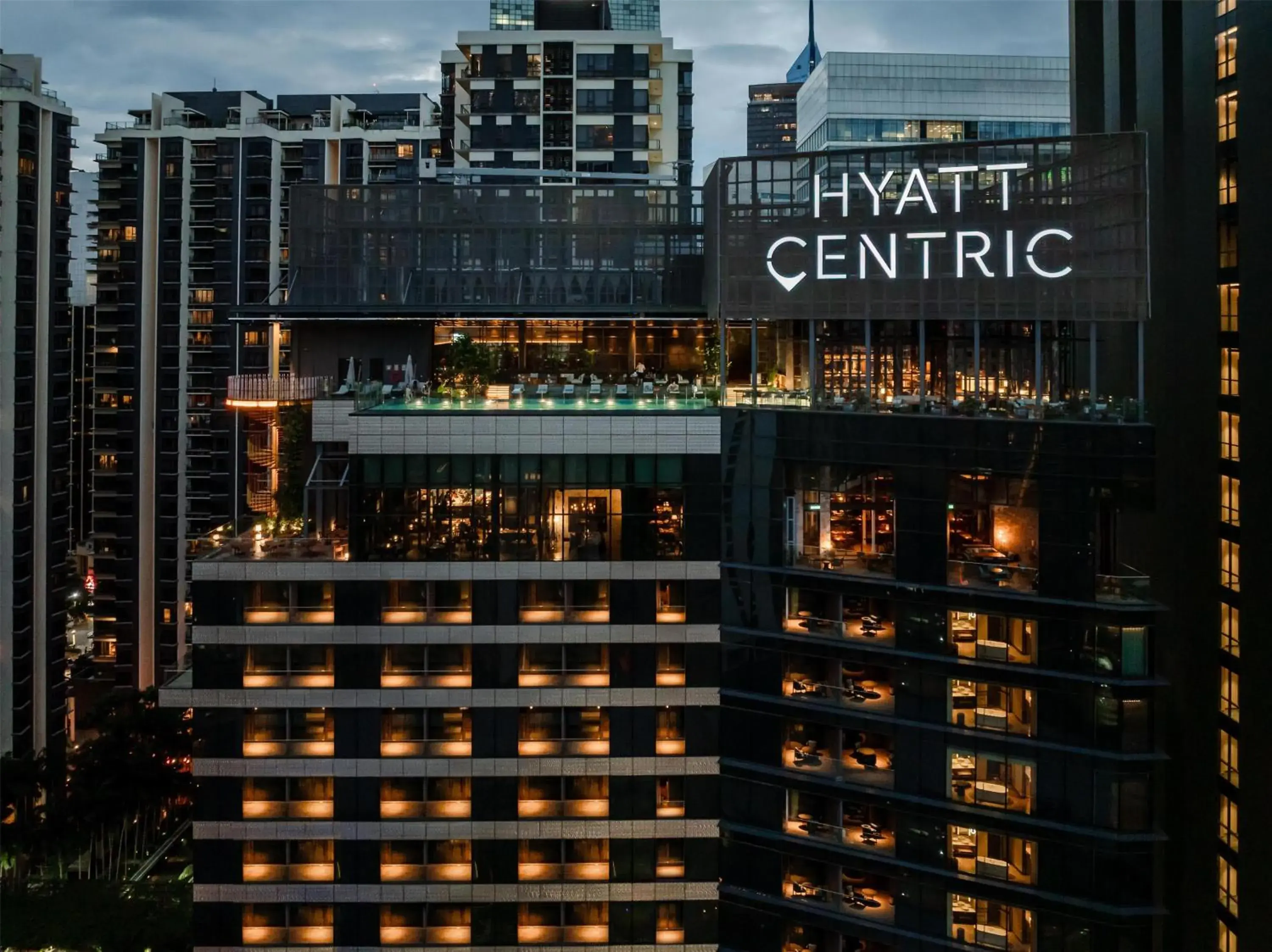 Property building in Hyatt Centric City Centre Kuala Lumpur Property building in Hyatt Centric City Centre Kuala Lumpur