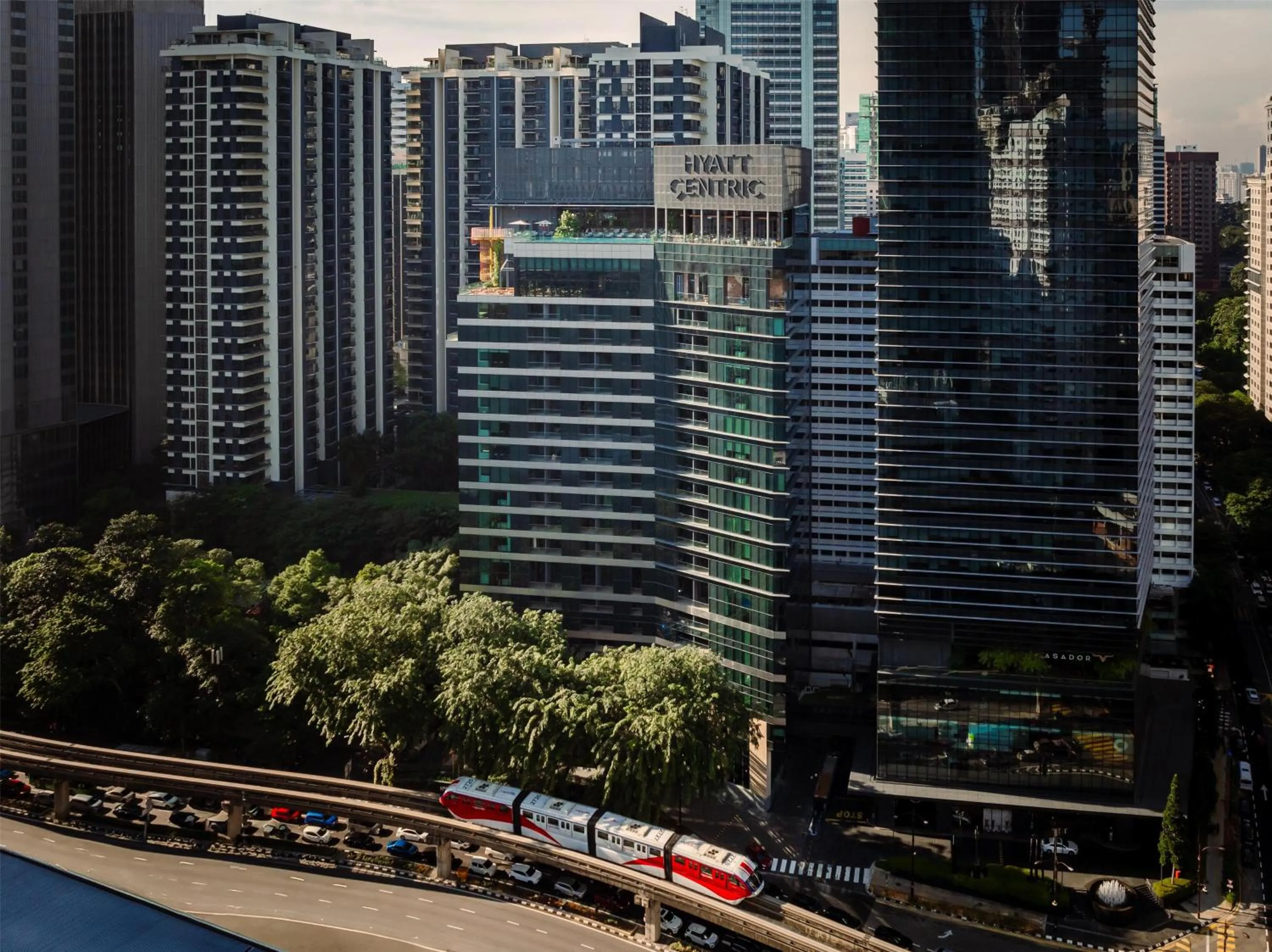 Property building in Hyatt Centric City Centre Kuala Lumpur