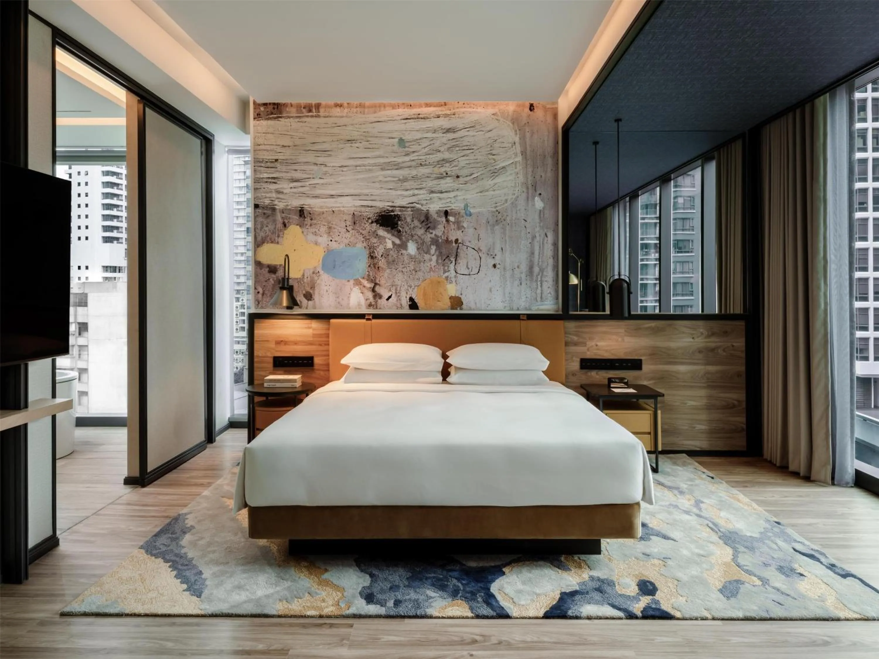 Bedroom, Bed in Hyatt Centric City Centre Kuala Lumpur