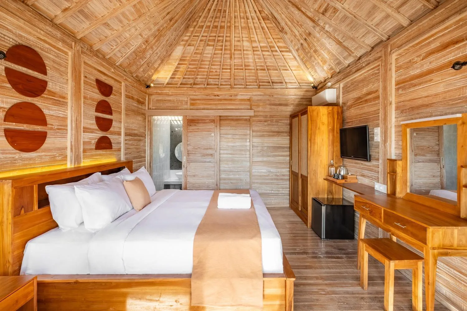 Photo of the whole room, Bed in Cove D Ancak Villa and Bungalow