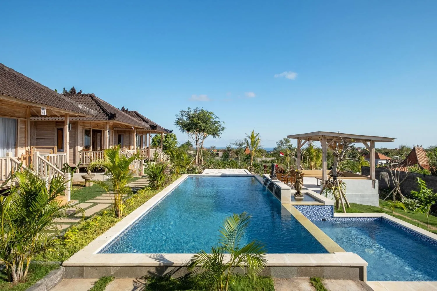 Swimming pool in Cove D Ancak Villa and Bungalow