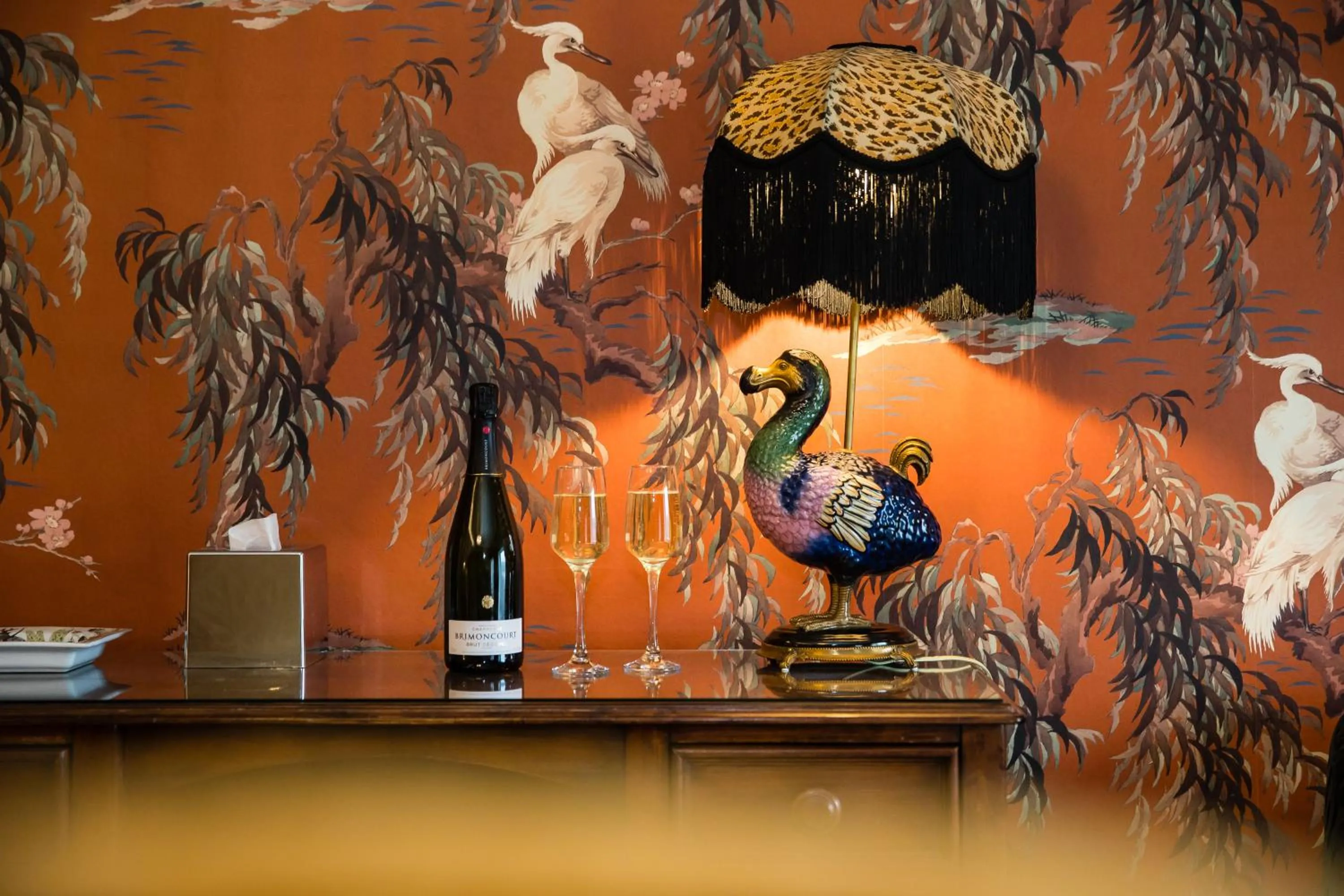 Decorative detail in The Burgoyne - Stunning Hotel with Amazing Views and Impeccable Service