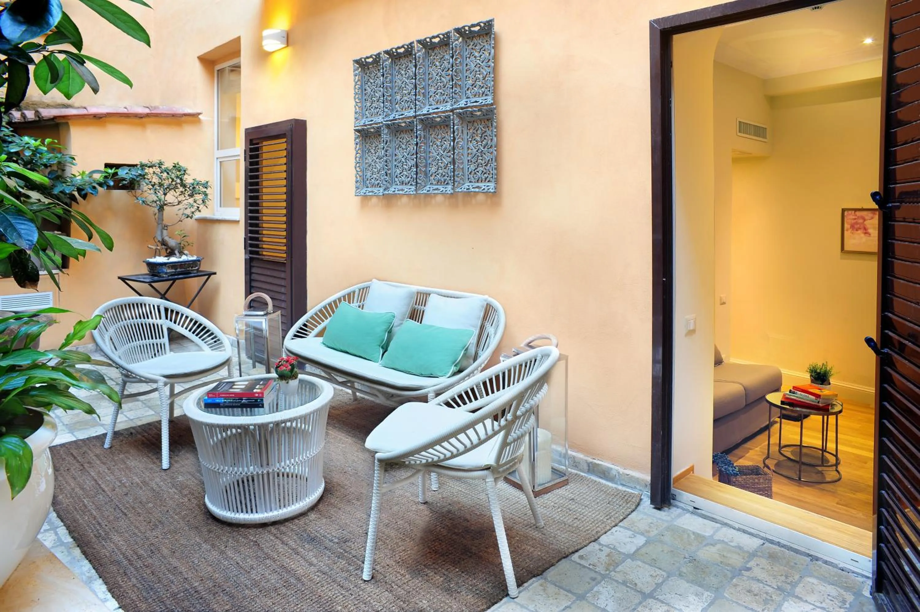 Patio in Nerva Boutique Hotel