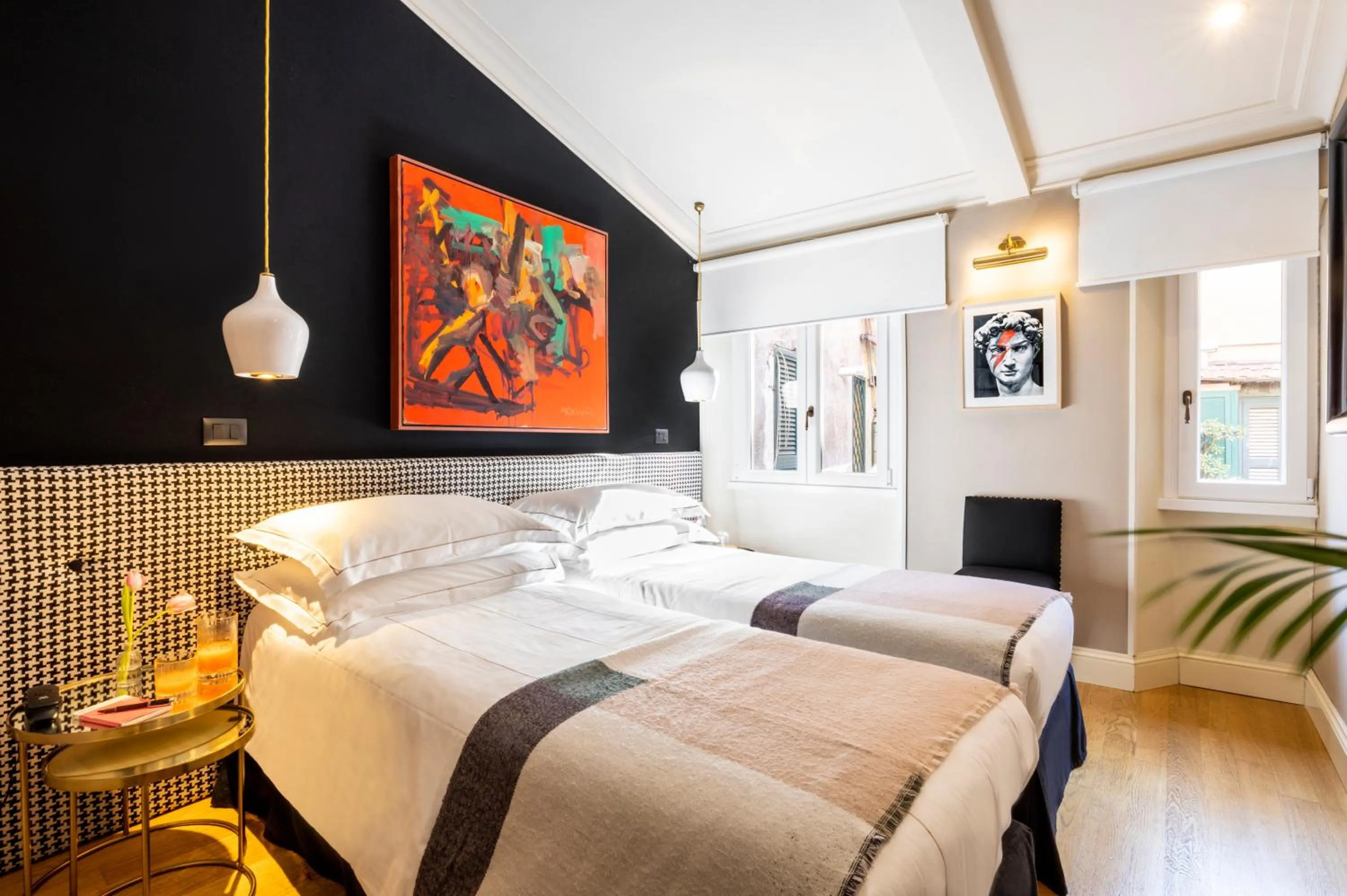 Bed in Nerva Boutique Hotel