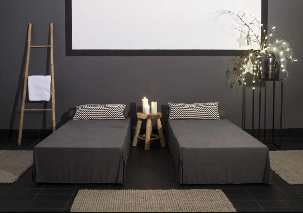 Spa and wellness centre/facilities, Bed in Hotel Galaxie