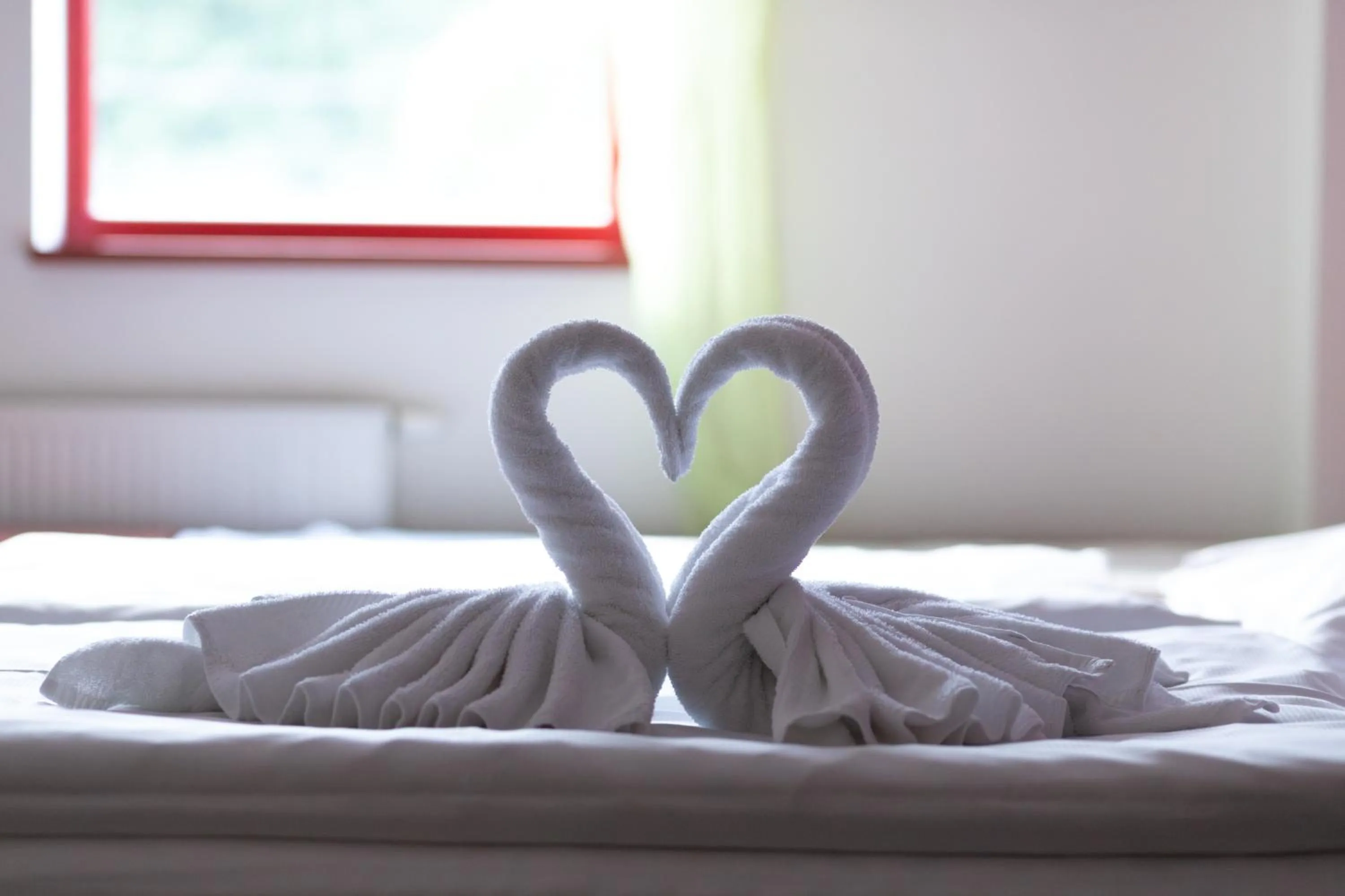 Bed in Hotel Galaxie