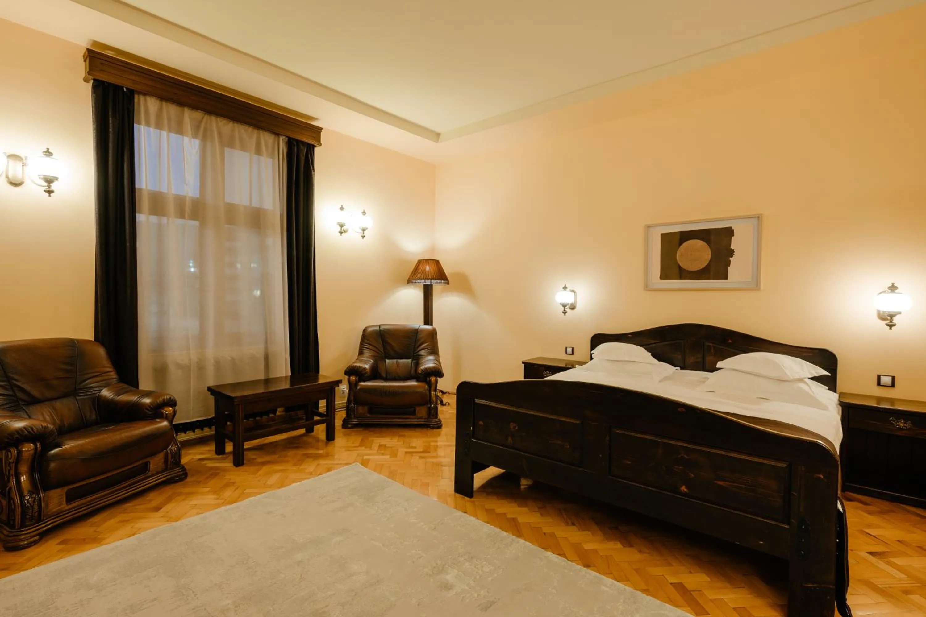 Bed in IRIS BOUTIQUE 4star - Vila Turistica - Centru Vatra Dornei - SELF CHECK-IN