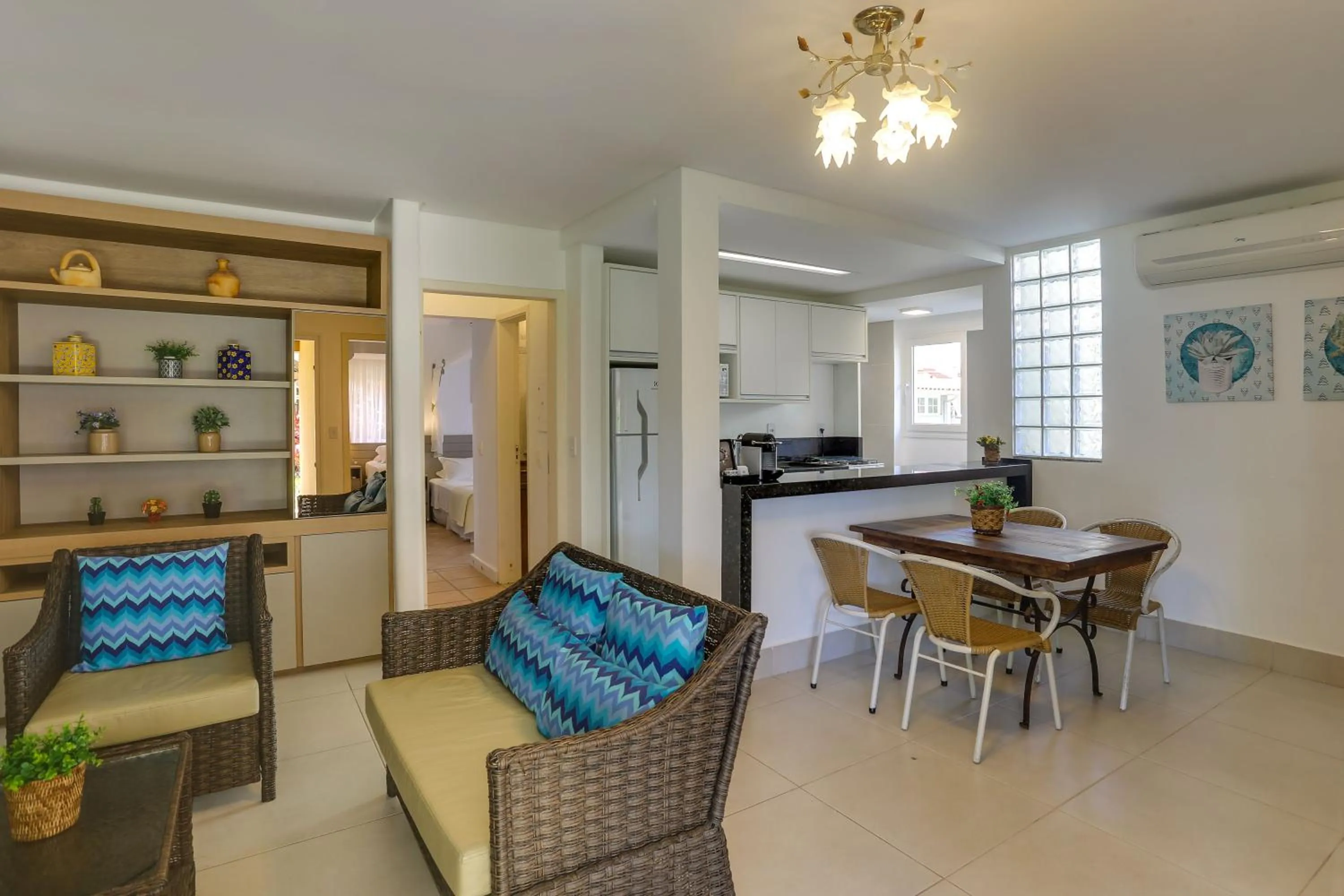 Living room in Villas Jurerê Residences