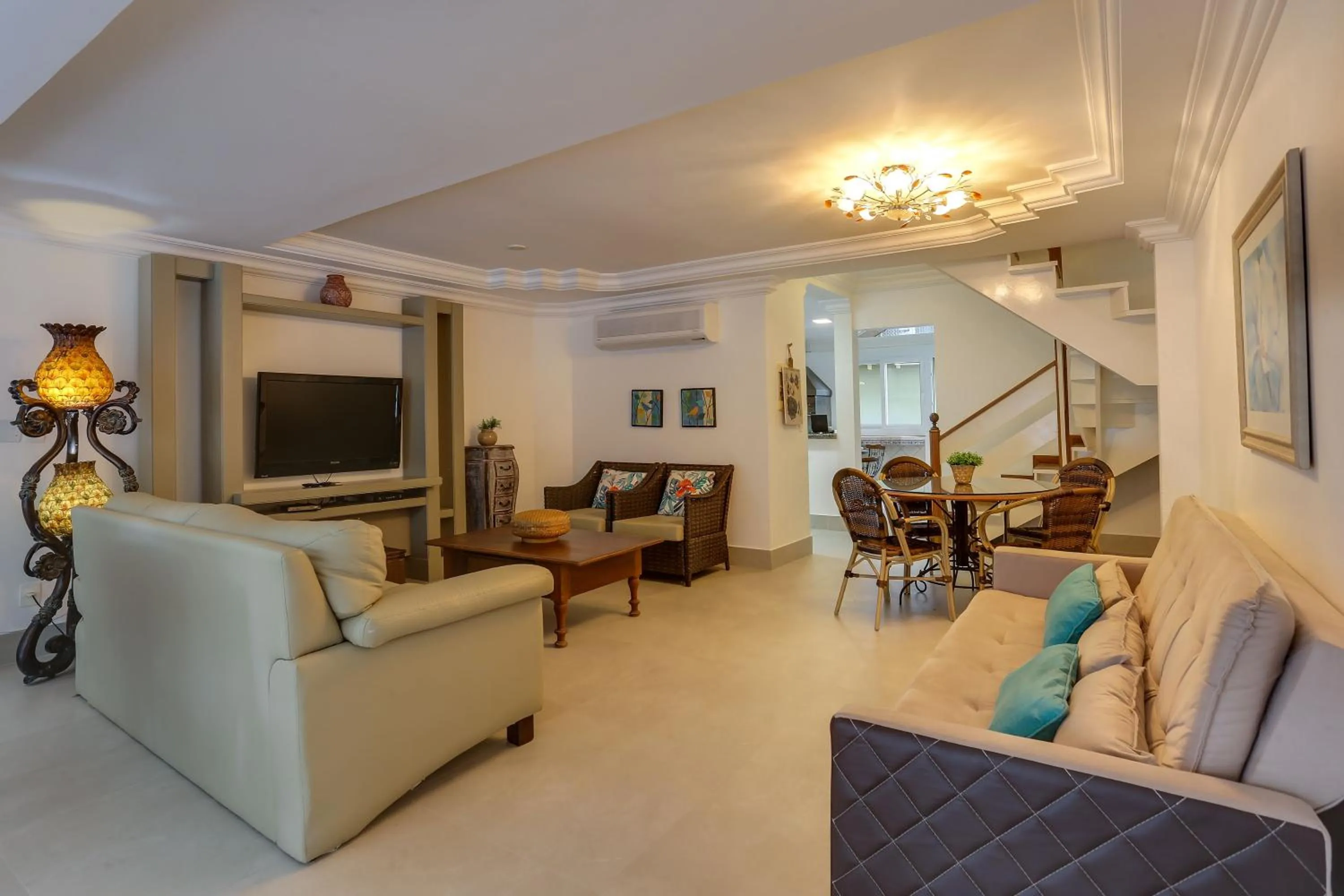 Living room in Villas Jurerê Residences