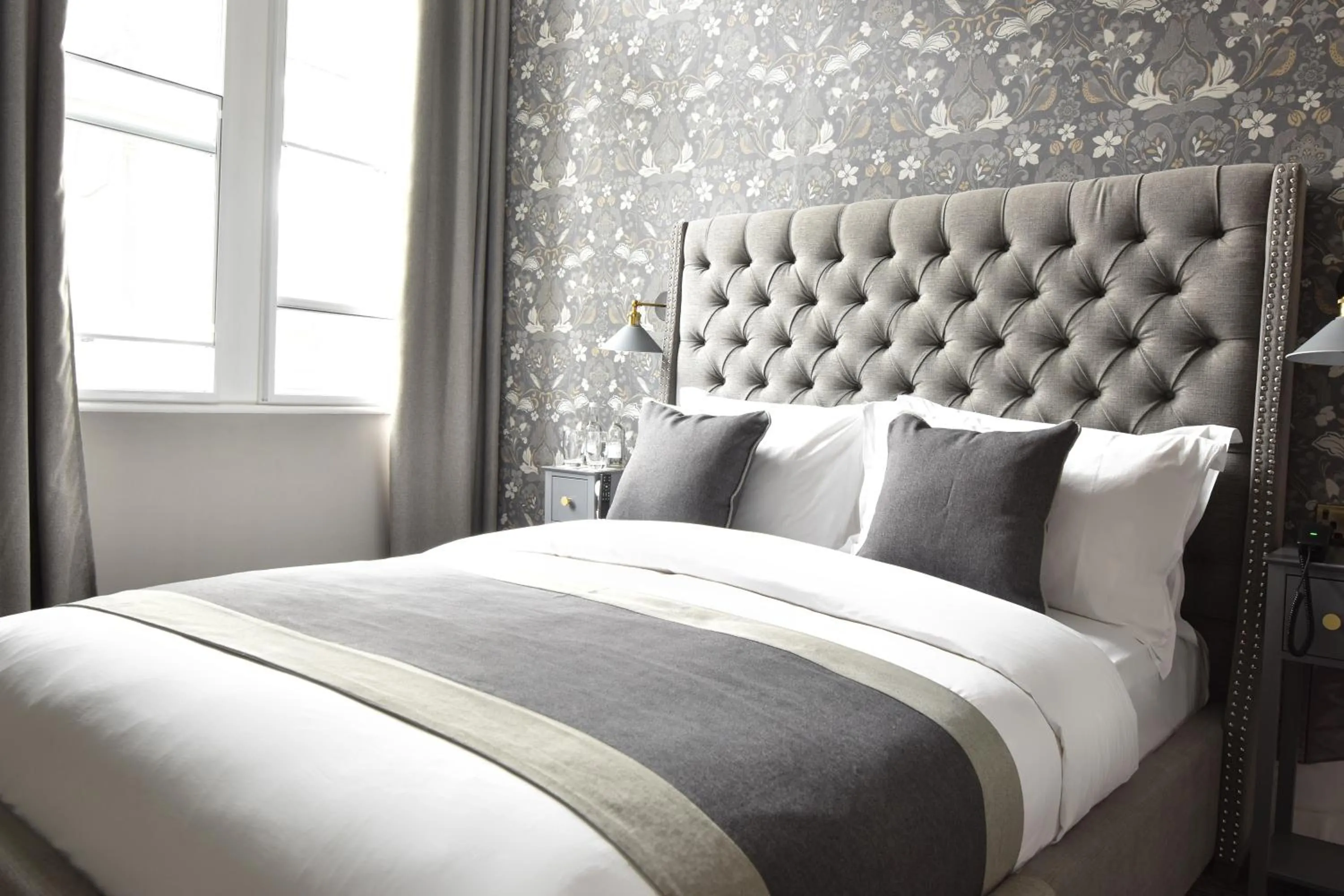 Bed in Yorkshire Grey Pub & Rooms