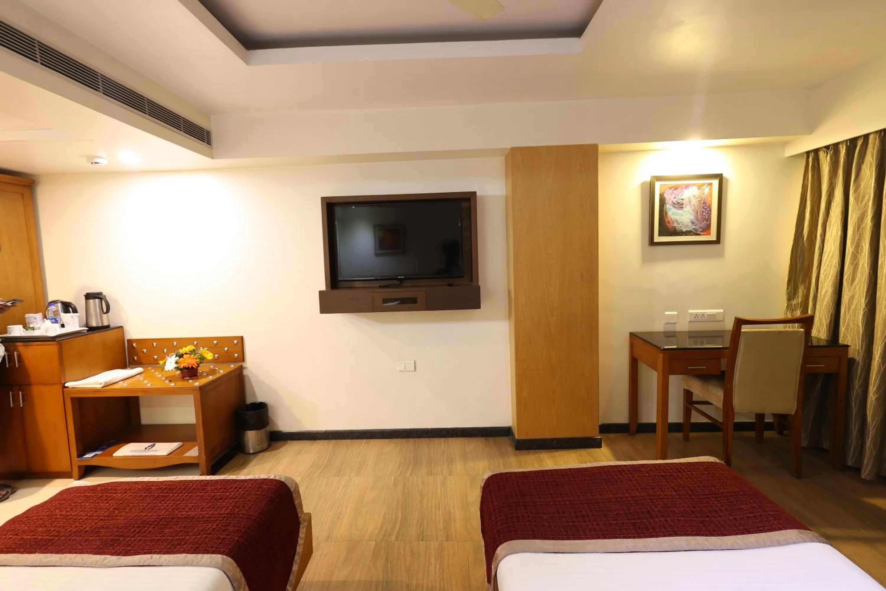 TV and multimedia, Bed in Akash Inn