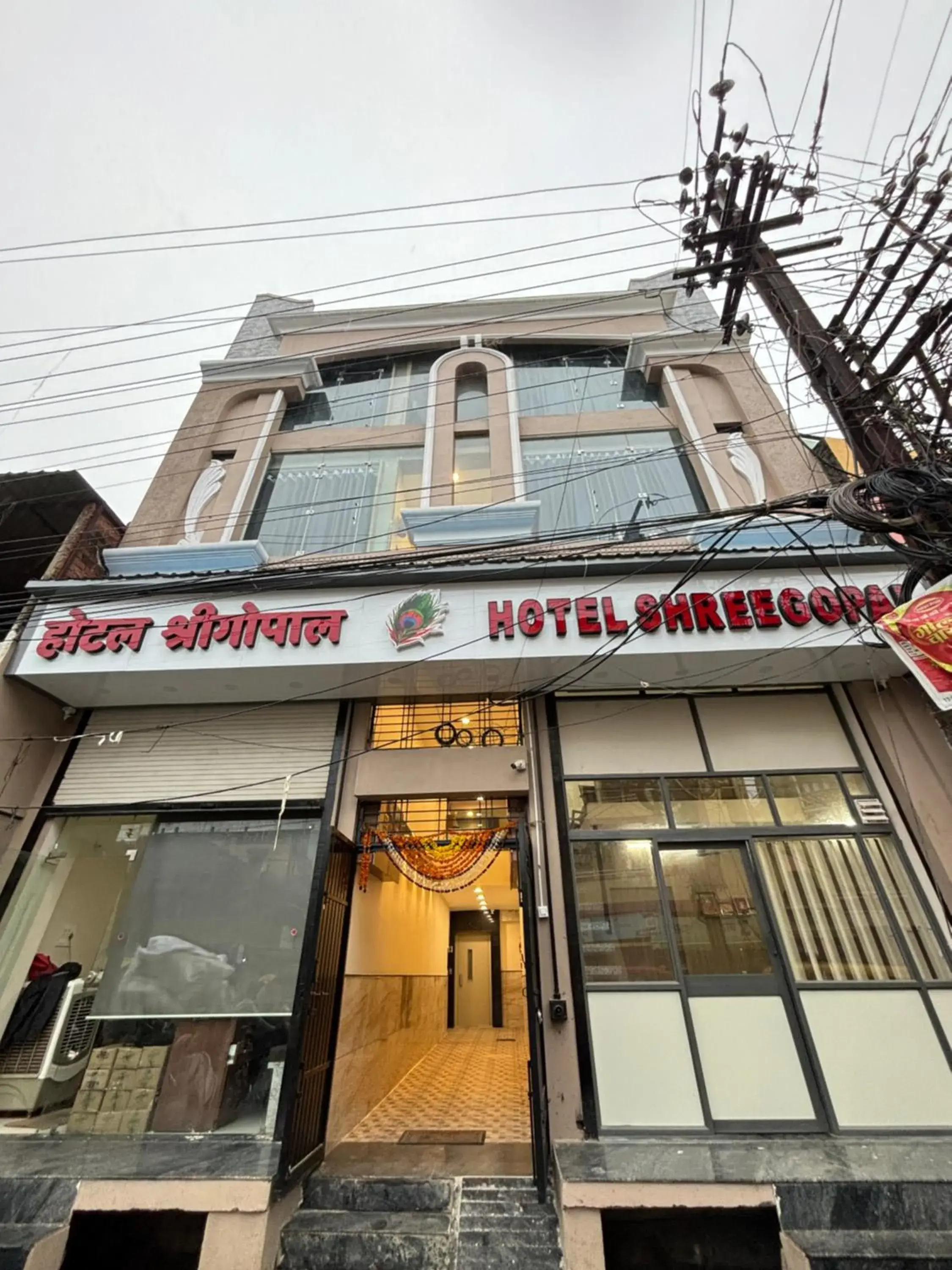 Property building in Hotel Shreegopal Property building in Hotel Shreegopal