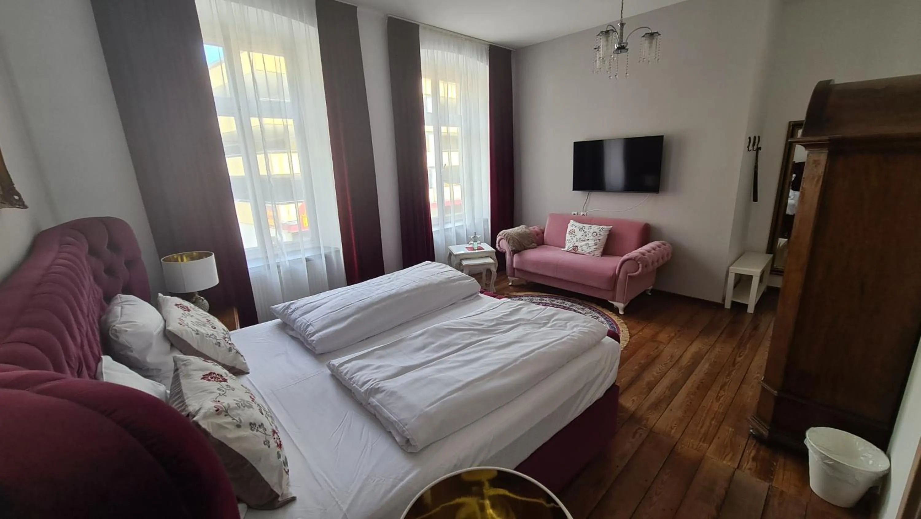 Bed in Hotel Osteria Del Vino Cochem