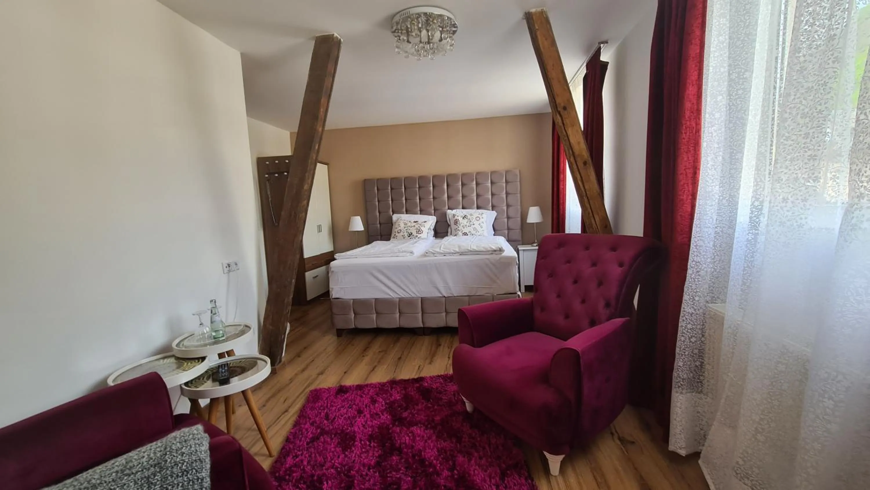 Bed in Hotel Osteria Del Vino Cochem