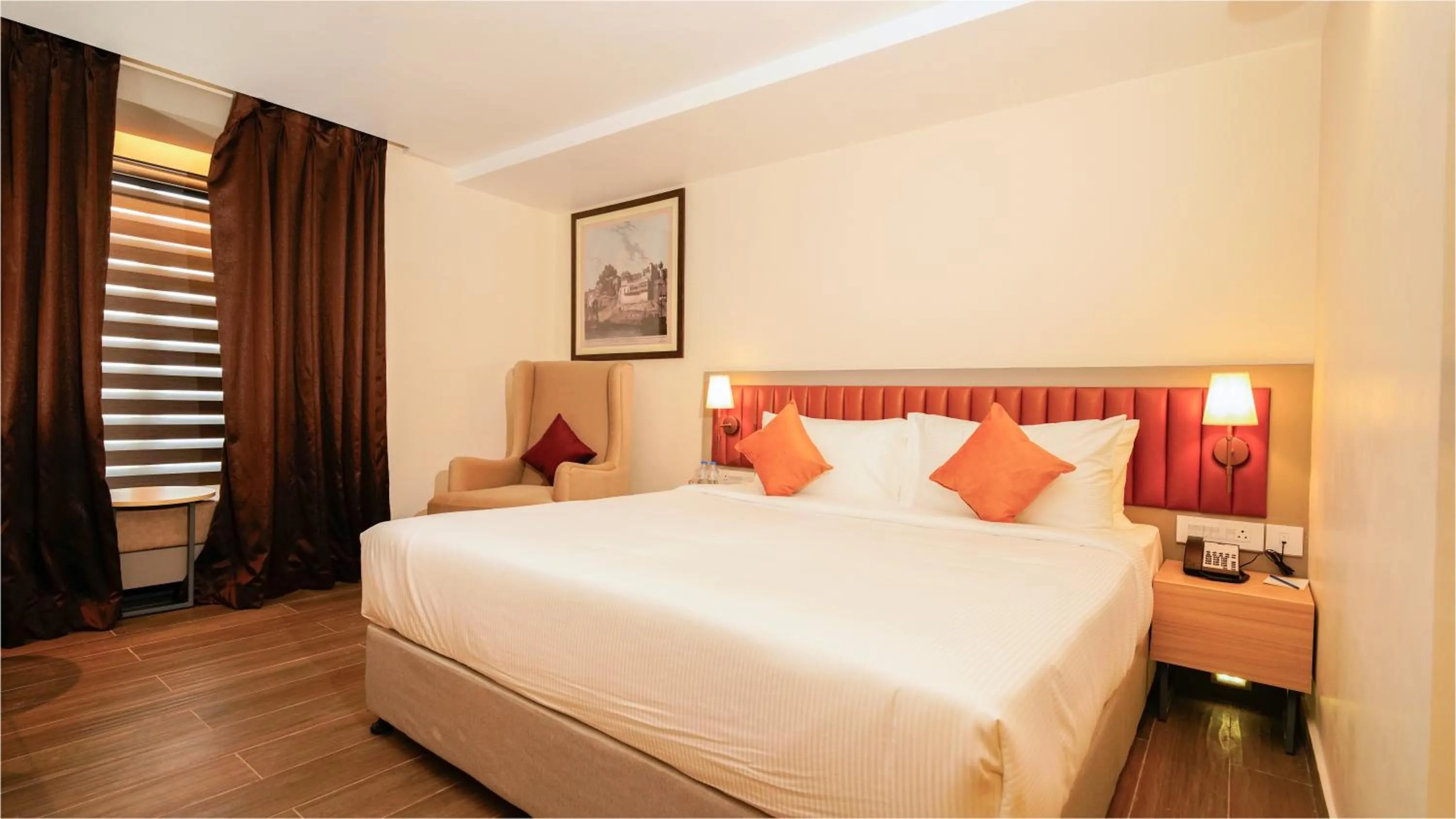 Bed in The Grand Sona
