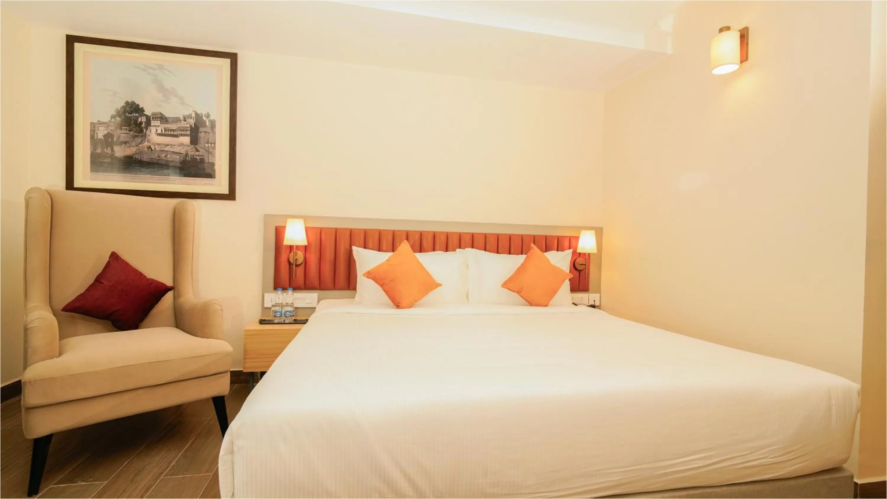 Bed in The Grand Sona