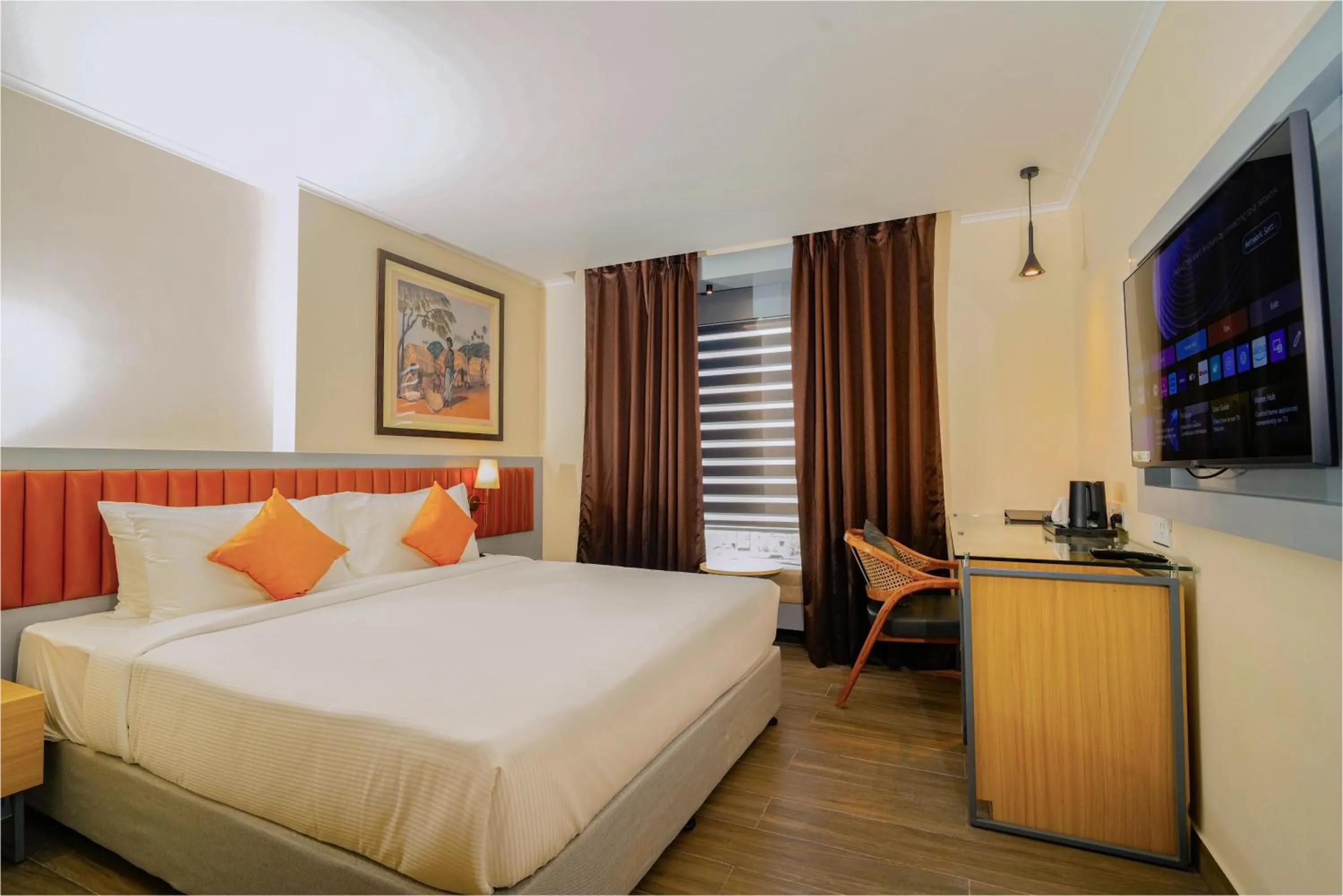 Bed in The Grand Sona