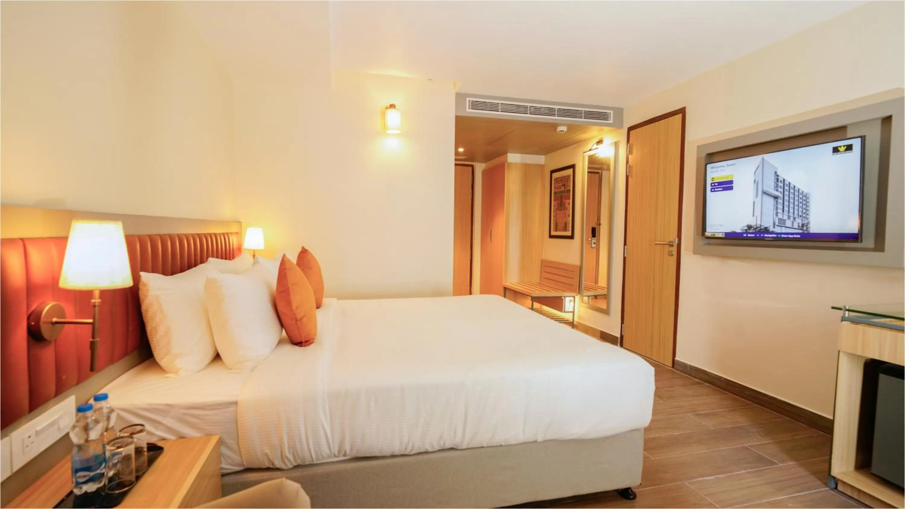 Bed in The Grand Sona