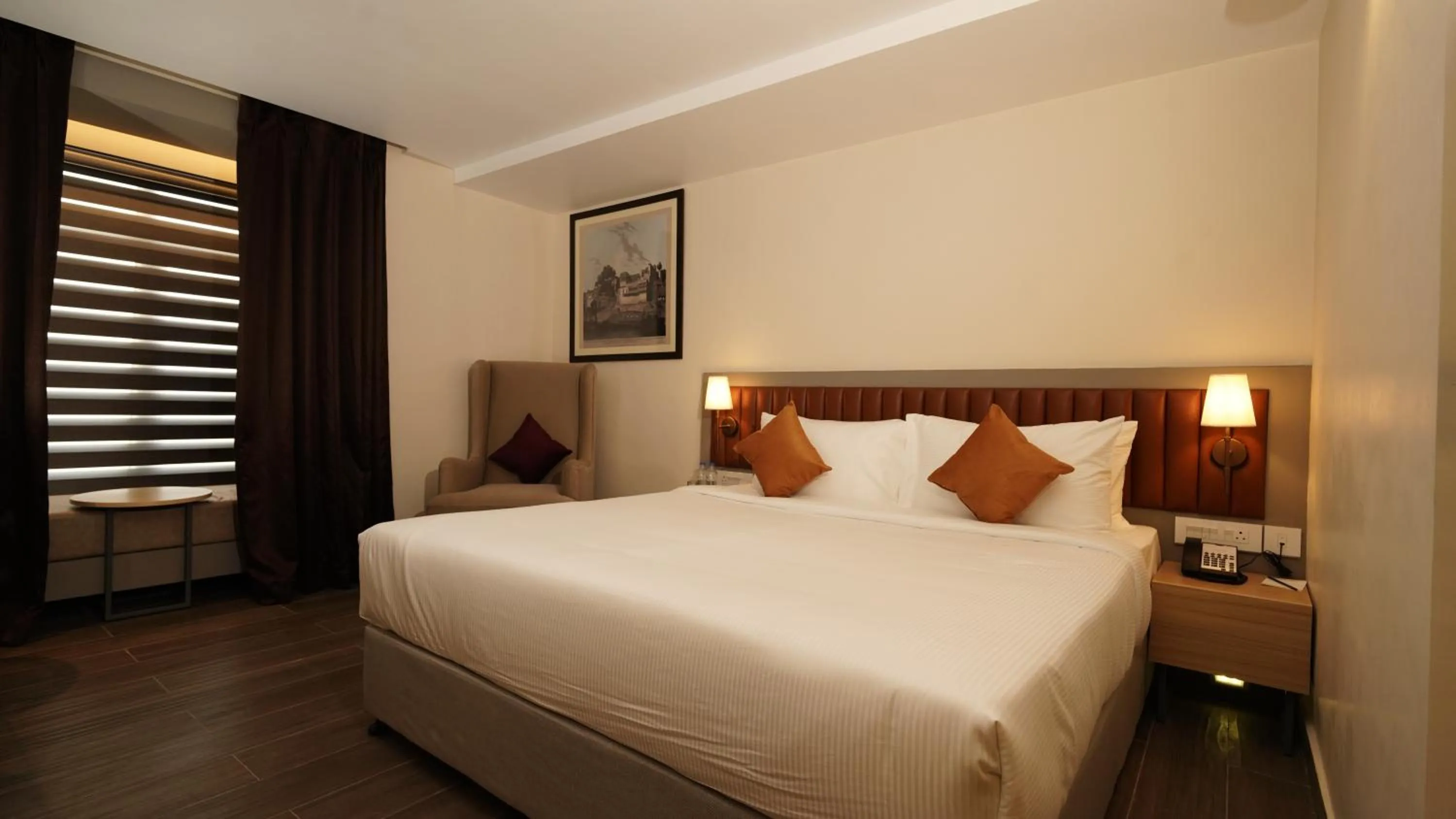 Bed in The Grand Sona