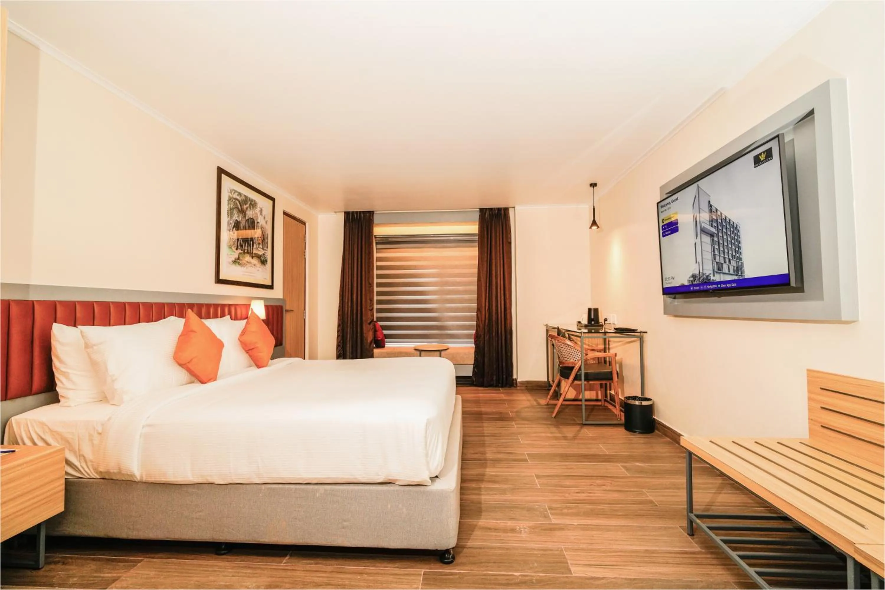 Bed in The Grand Sona