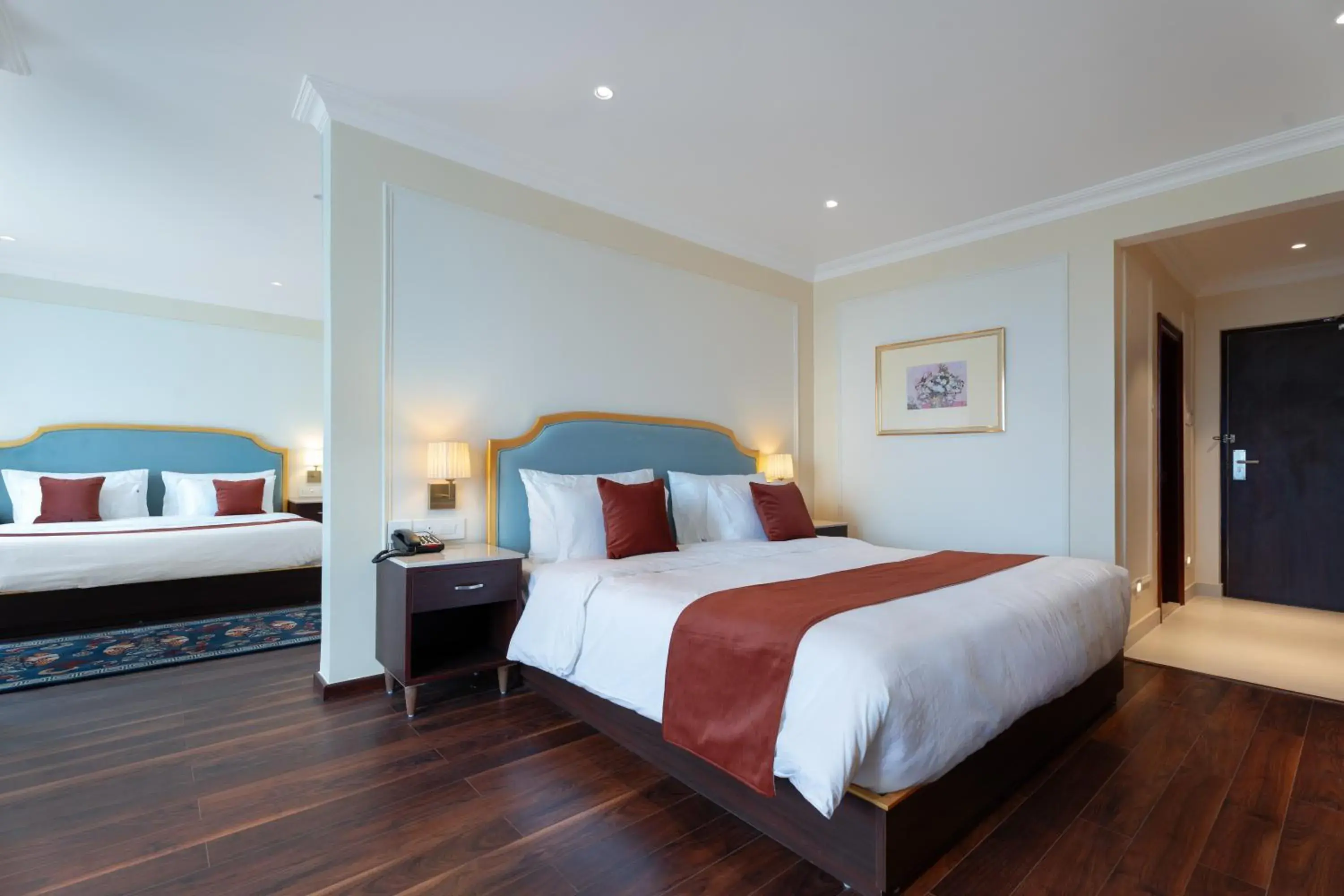 Bed in Preisha Hotel and Resorts Bed in Preisha Hotel and Resorts