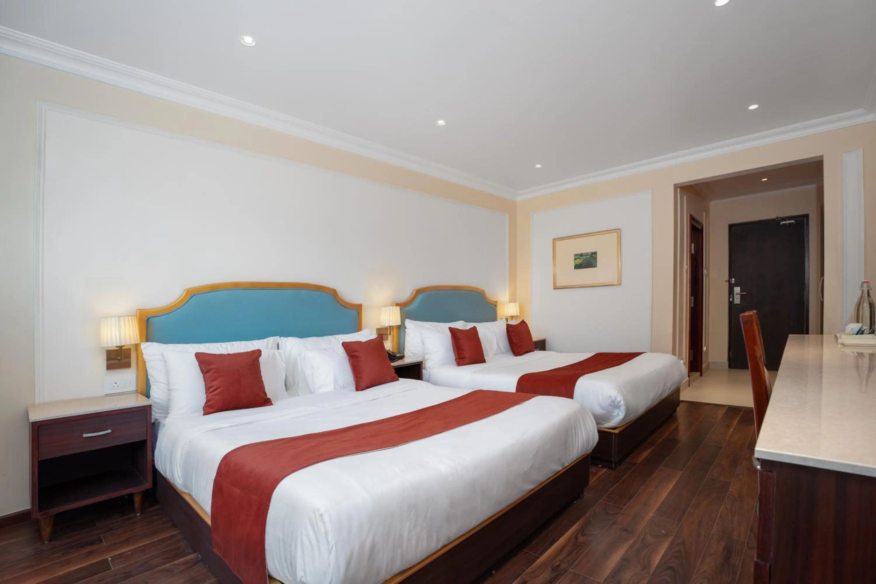 Bed in Preisha Hotel and Resorts