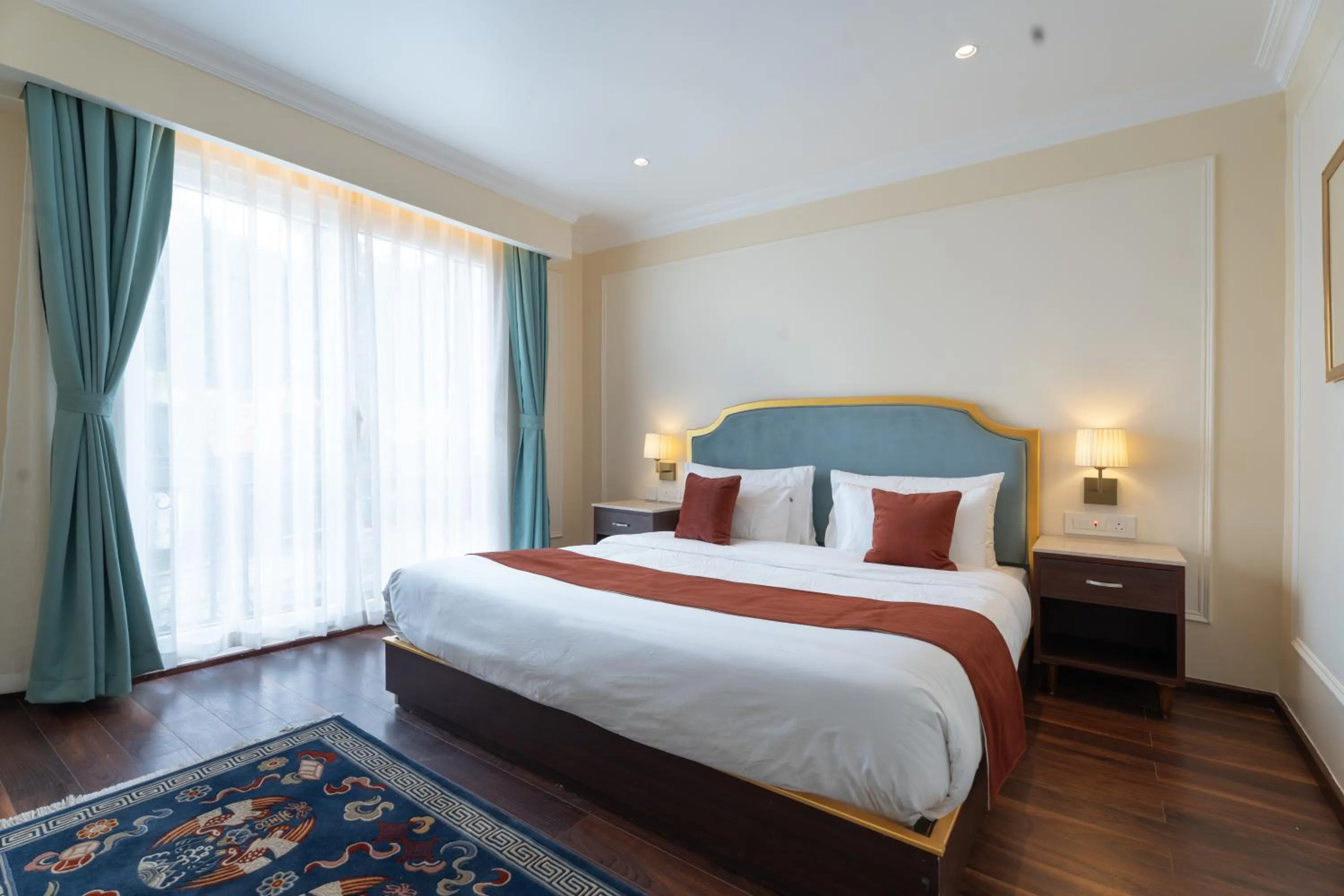 Bed in Preisha Hotel and Resorts