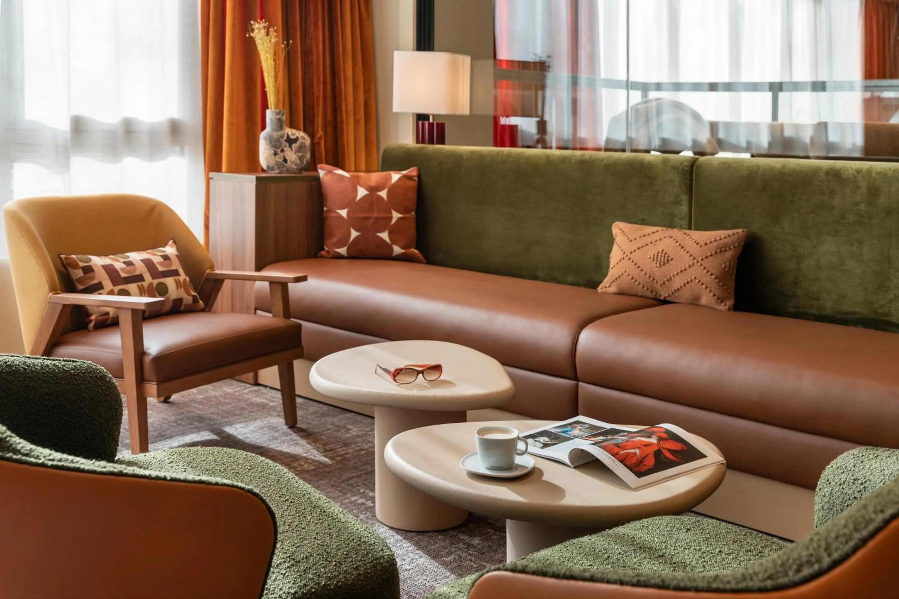 Lounge or bar in Novotel Paris La Défense Nanterre