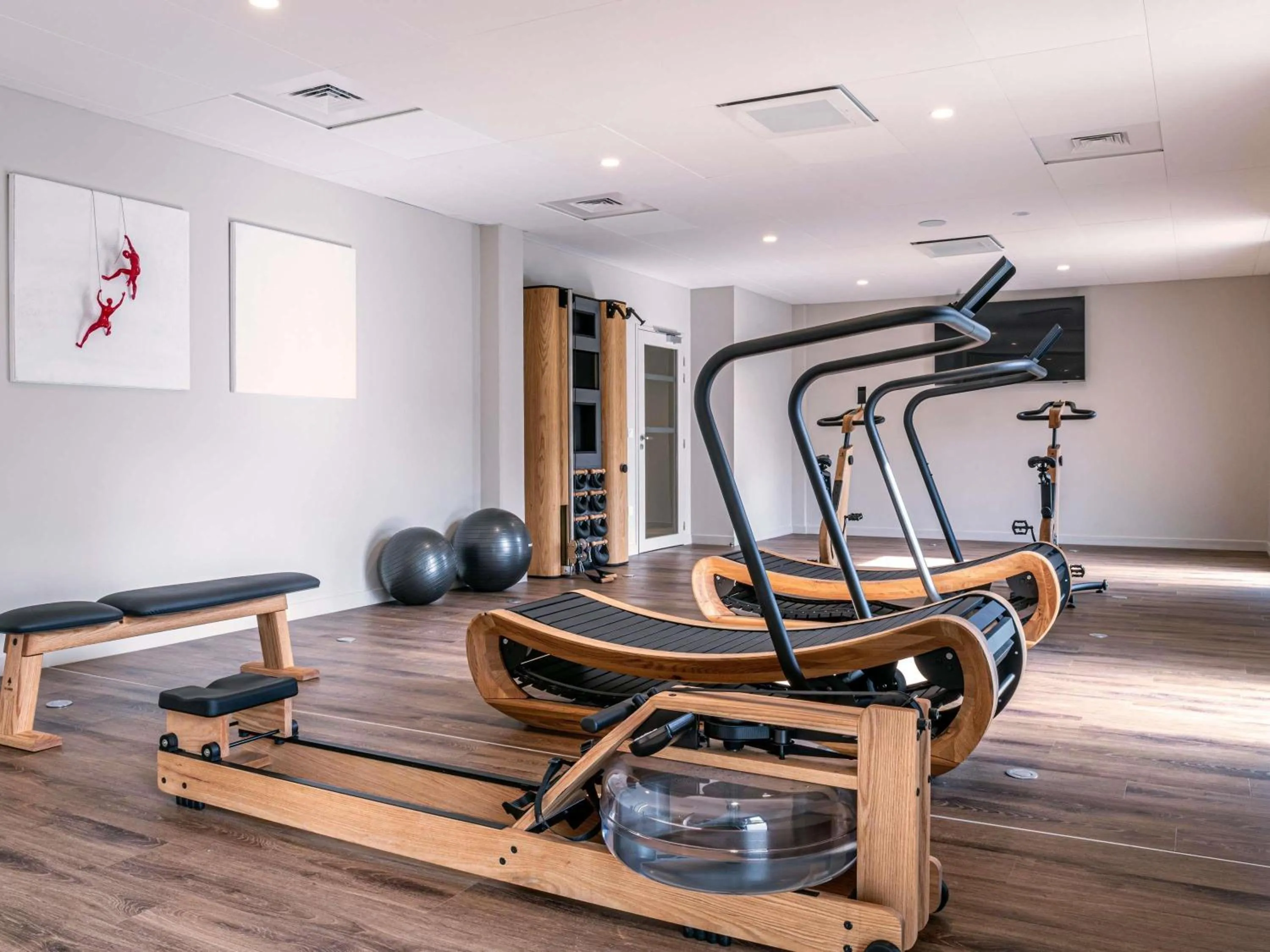 Fitness centre/facilities in Mercure Ax Les Thermes