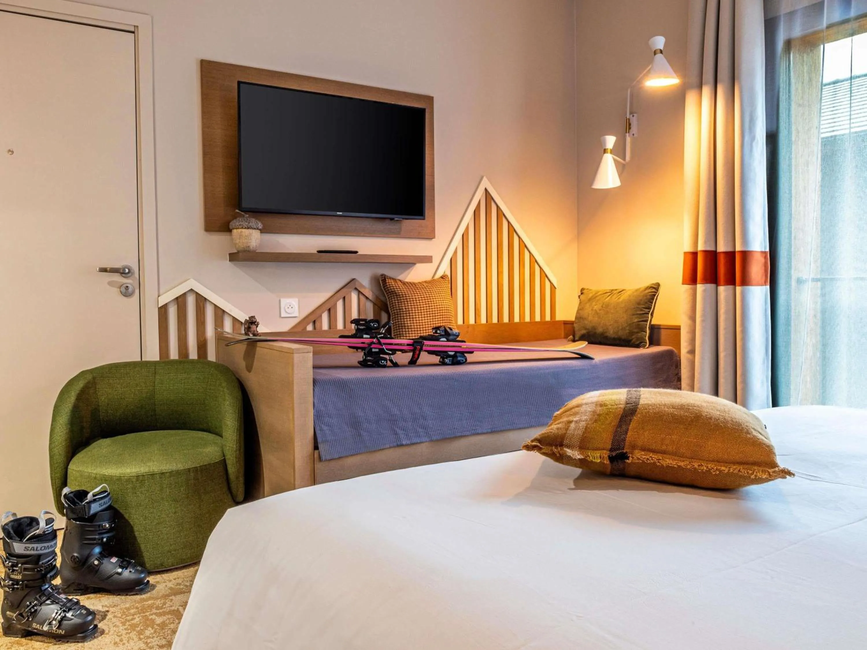 Bedroom, Bed in Mercure Ax Les Thermes