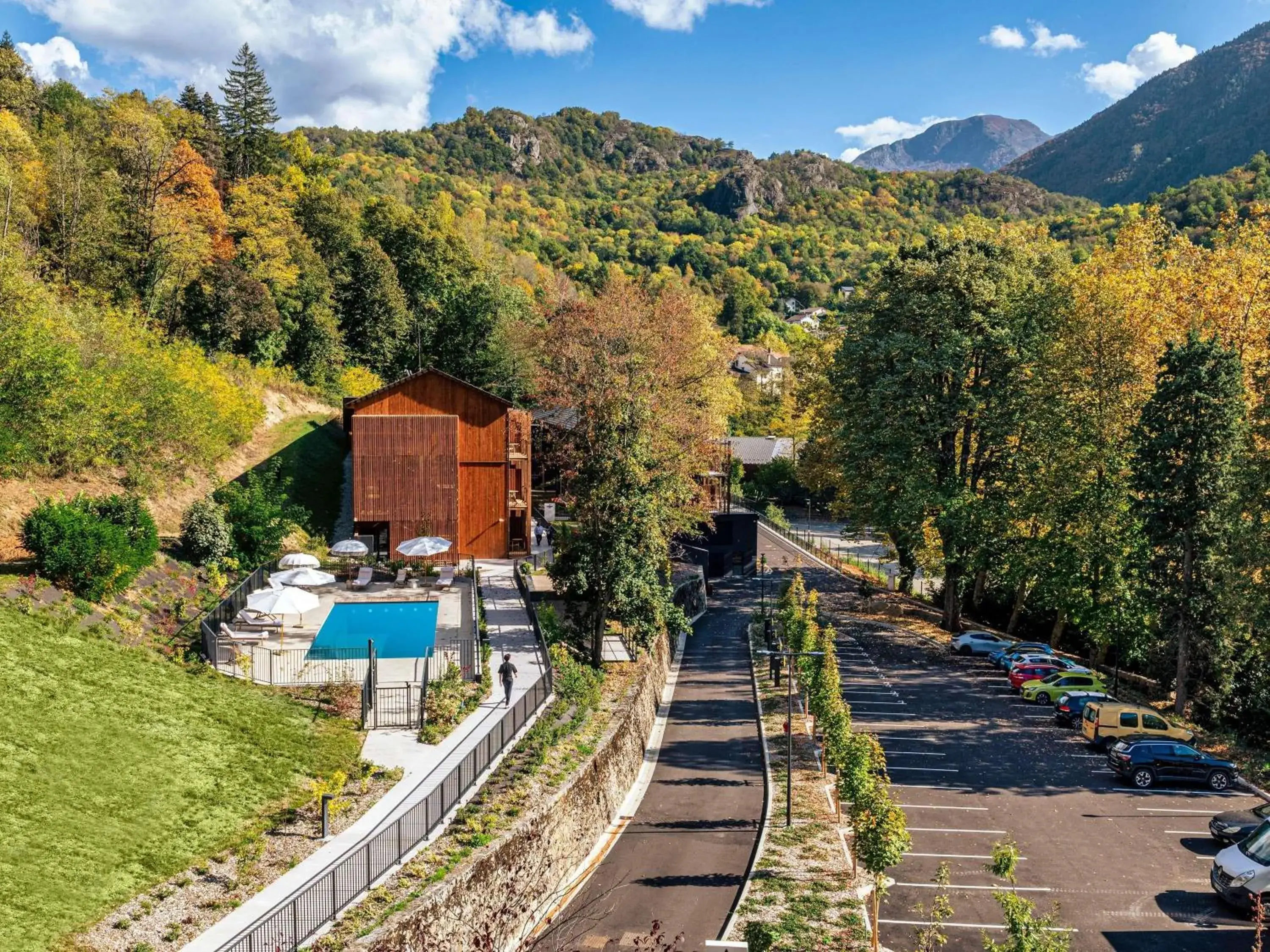 Property building in Mercure Ax Les Thermes Property building in Mercure Ax Les Thermes