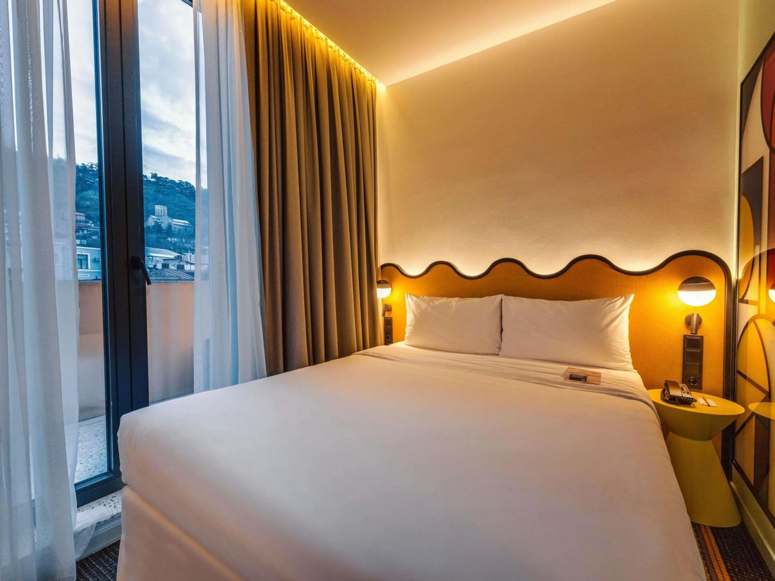 Bedroom, Bed in ibis Styles Old Tbilisi